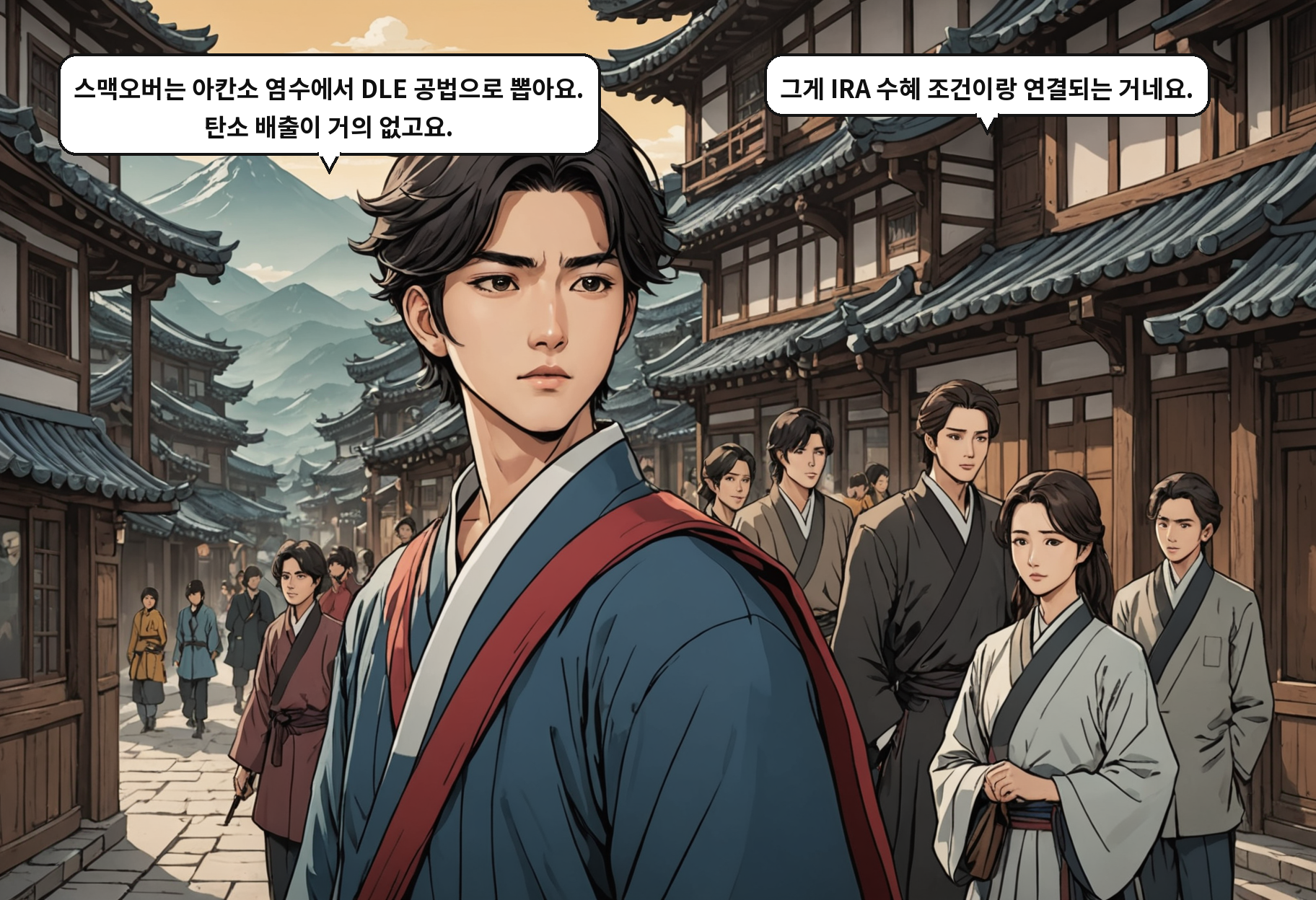B: 스맥오버는 아칸소 염수에서 DLE 공법으로 뽑아요. 탄소 배출이 거의 없고요. A: 그게 IRA 수혜 조건이랑 연결되는 거네요.