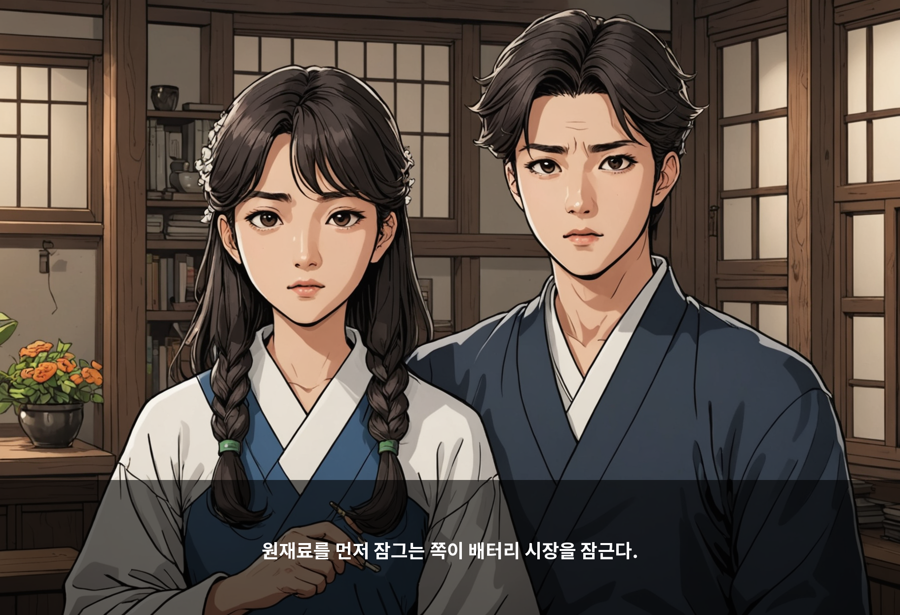 원재료를 먼저 잠그는 쪽이 배터리 시장을 잠근다.