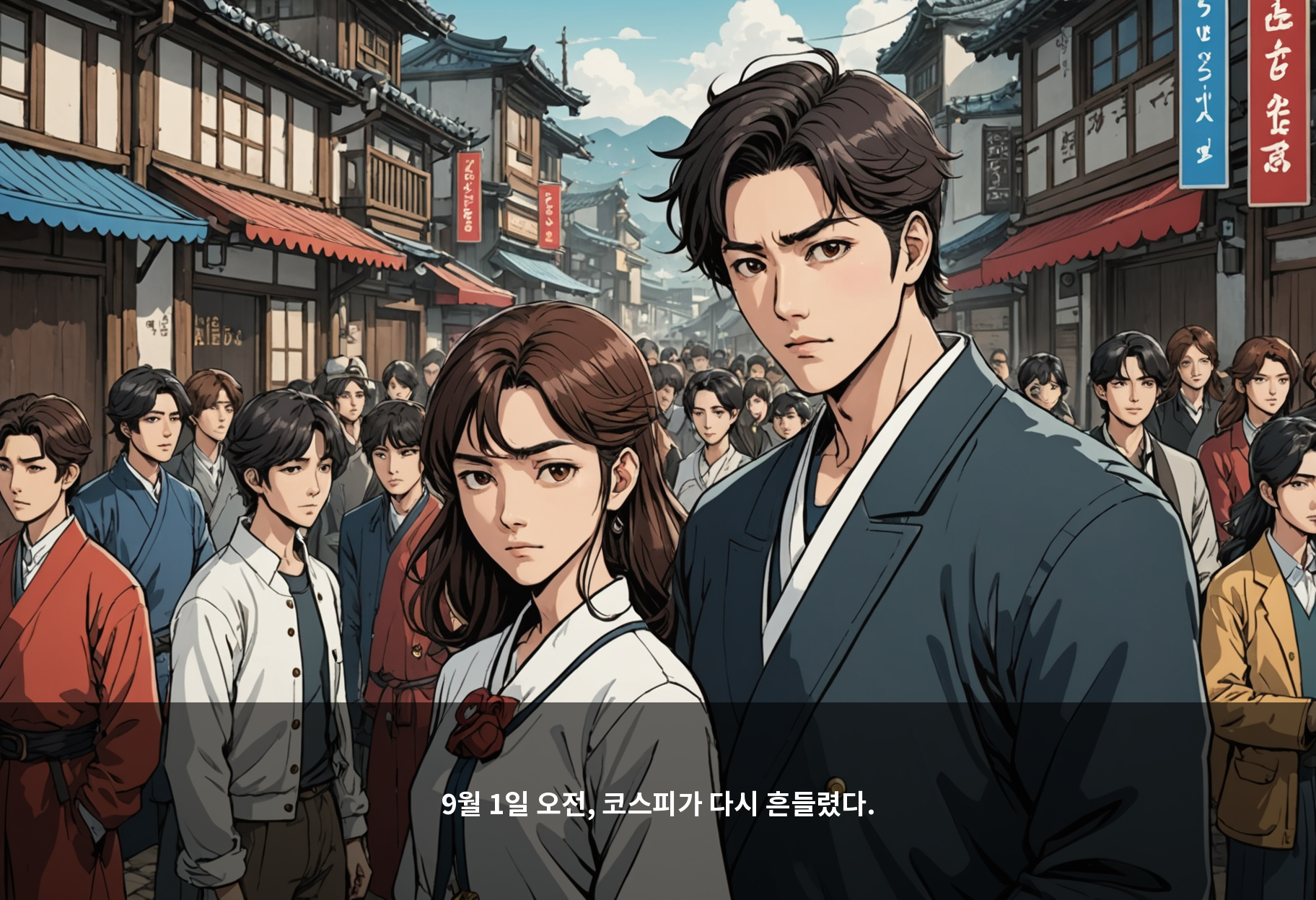 9월 1일 오전, 코스피가 다시 흔들렸다.