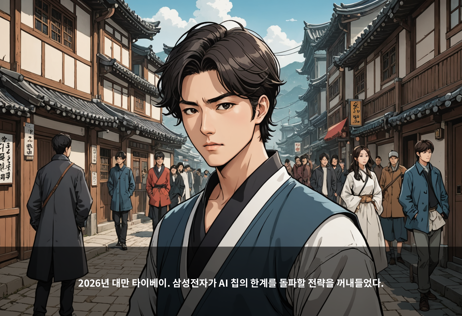 2026년 대만 타이베이. 삼성전자가 AI 칩의 한계를 돌파할 전략을 꺼내들었다.