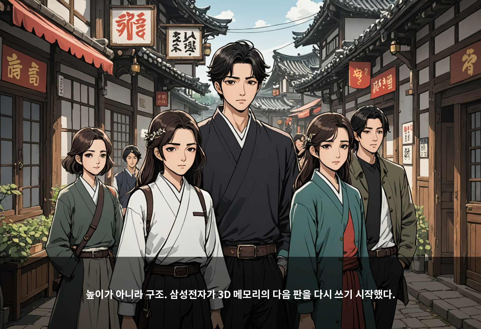 높이가 아니라 구조. 삼성전자가 3D 메모리의 다음 판을 다시 쓰기 시작했다.