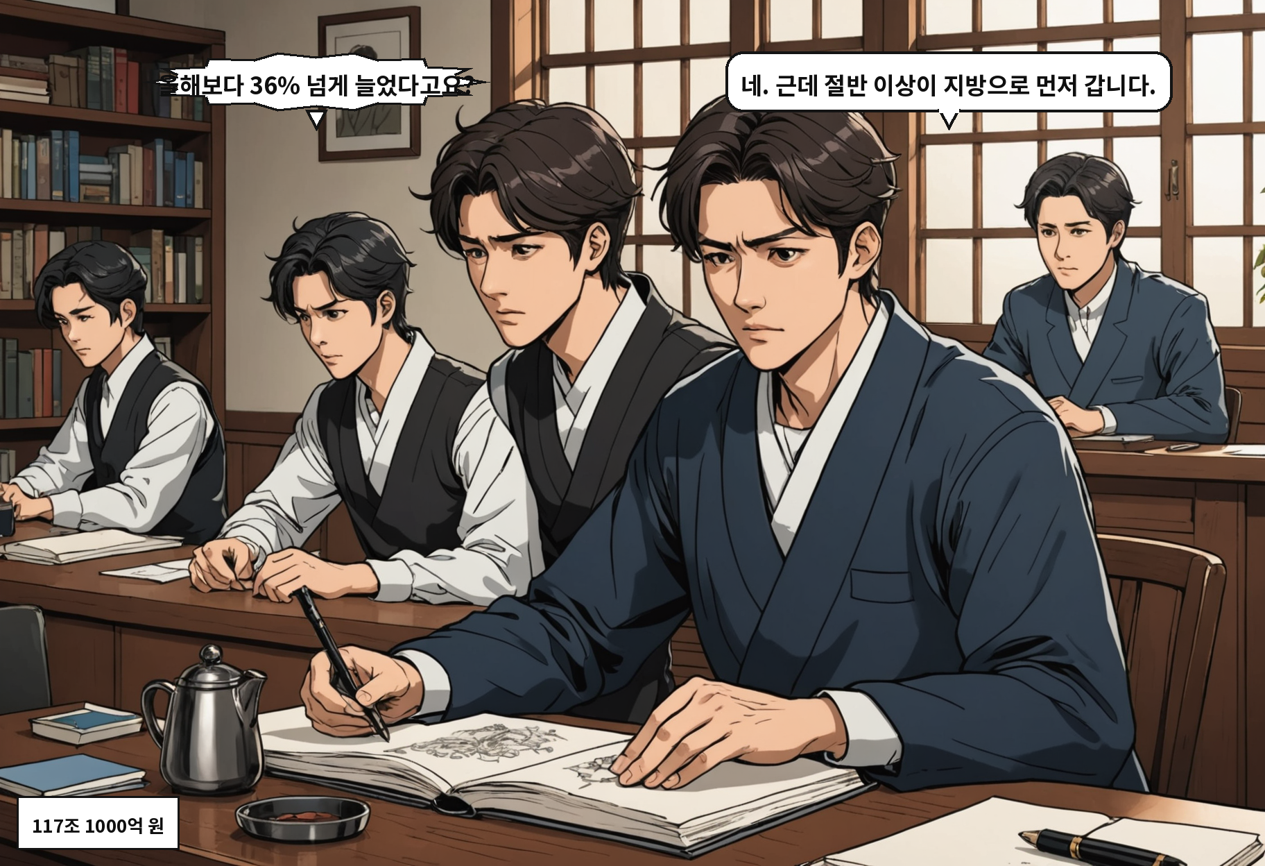 B: 올해보다 36% 넘게 늘었다고요? A: 네. 근데 절반 이상이 지방으로 먼저 갑니다.