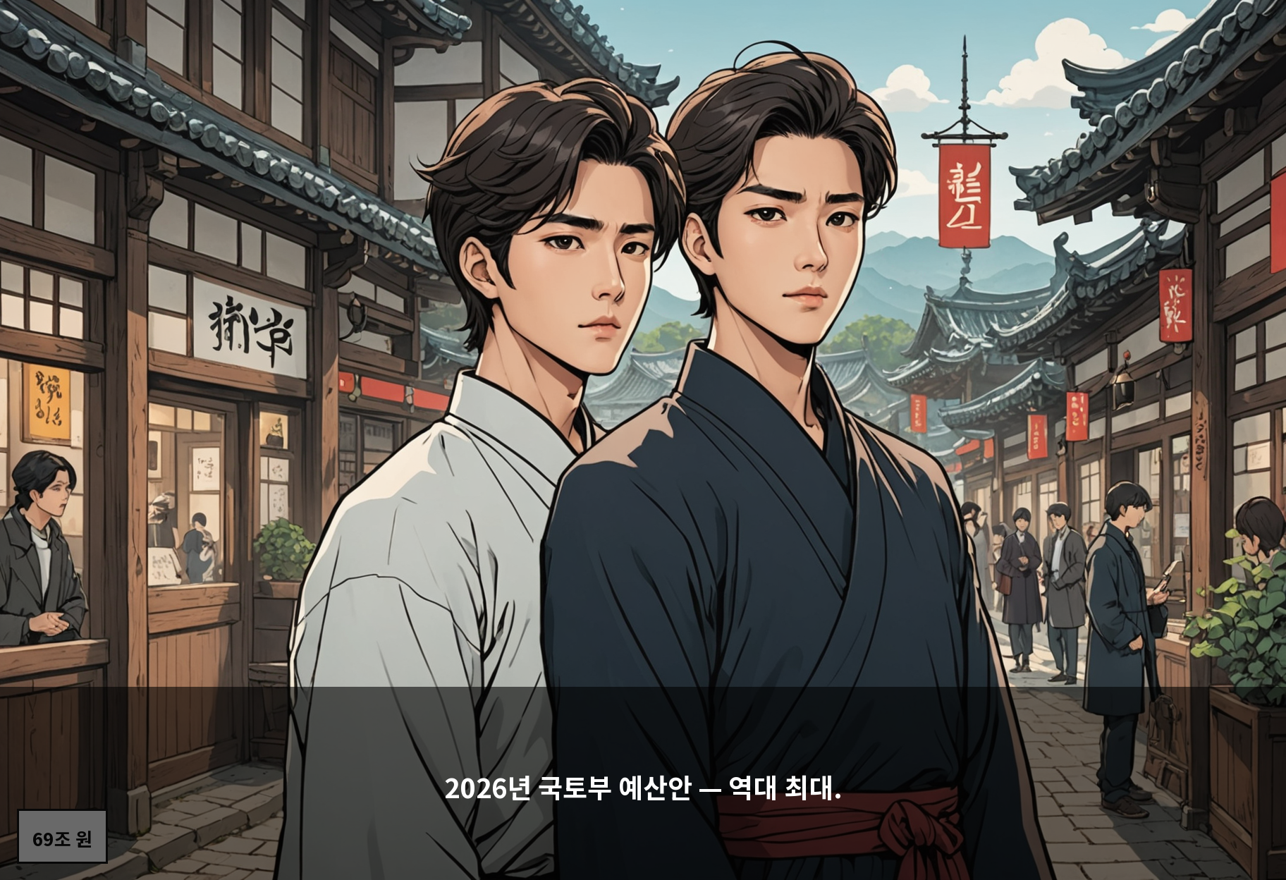 2026년 국토부 예산안 — 역대 최대.