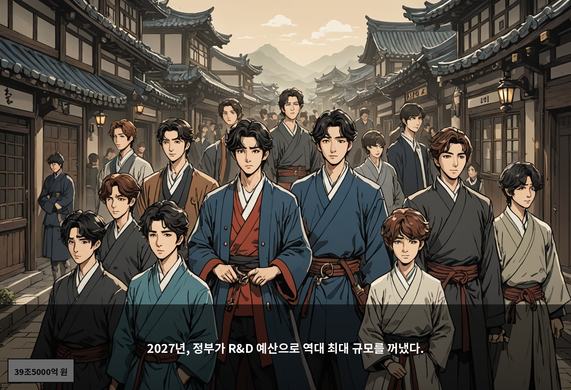 2027년, 정부가 R&D 예산으로 역대 최대 규모를 꺼냈다.