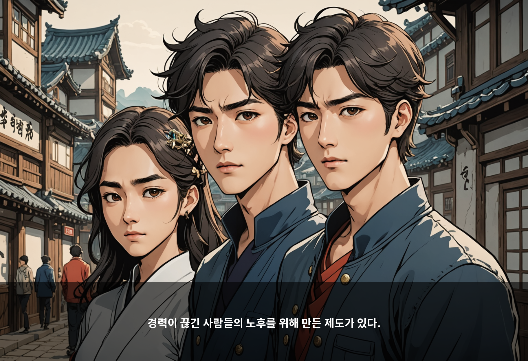 경력이 끊긴 사람들의 노후를 위해 만든 제도가 있다.