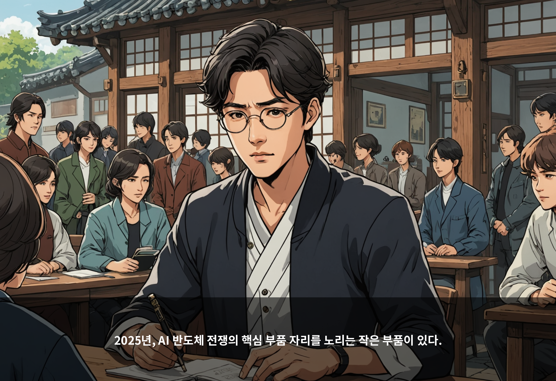 2025년, AI 반도체 전쟁의 핵심 부품 자리를 노리는 작은 부품이 있다.