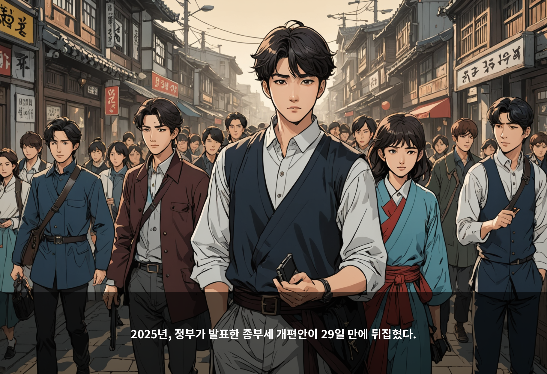 2025년, 정부가 발표한 종부세 개편안이 29일 만에 뒤집혔다.