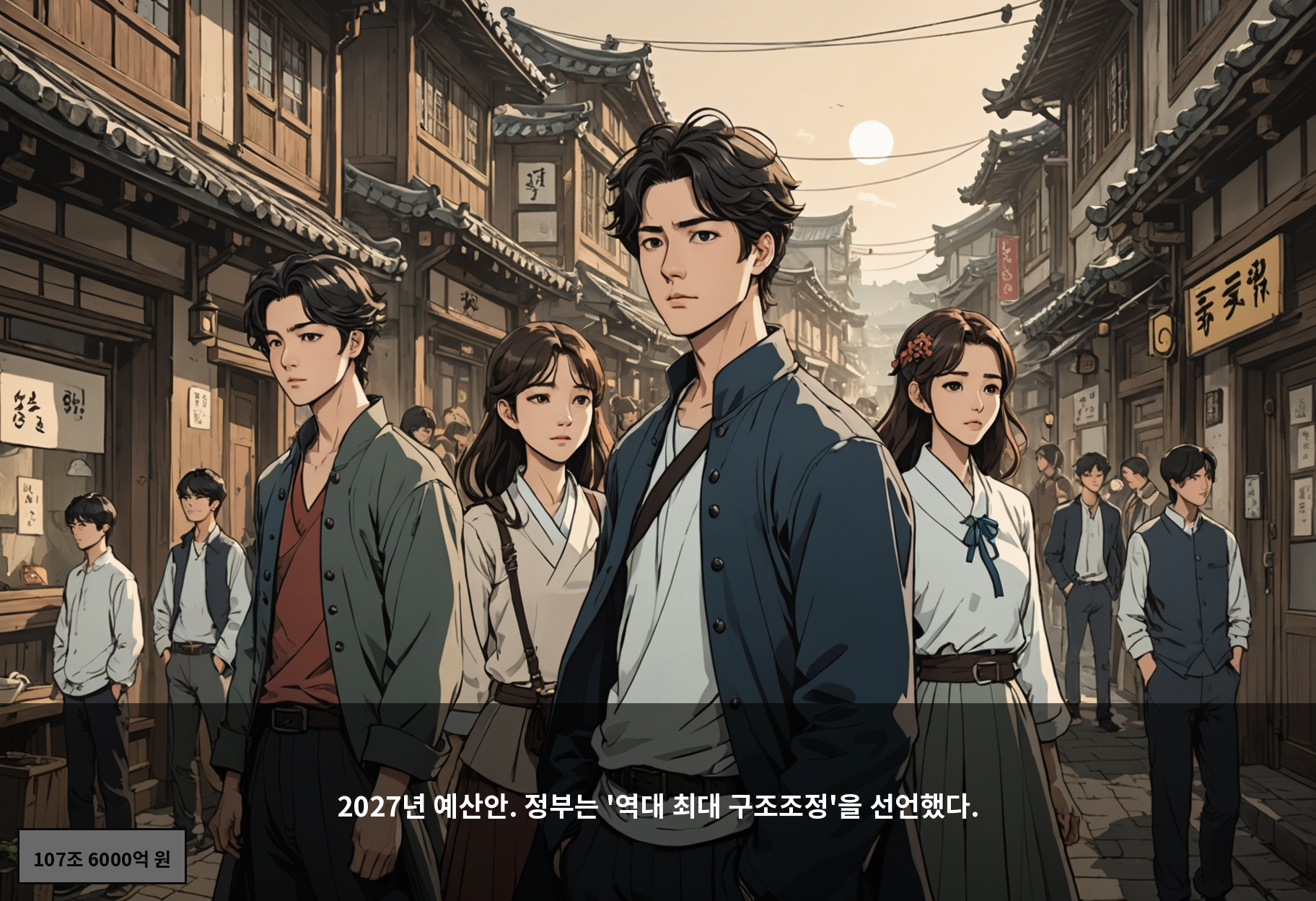 2027년 예산안. 정부는 '역대 최대 구조조정'을 선언했다.