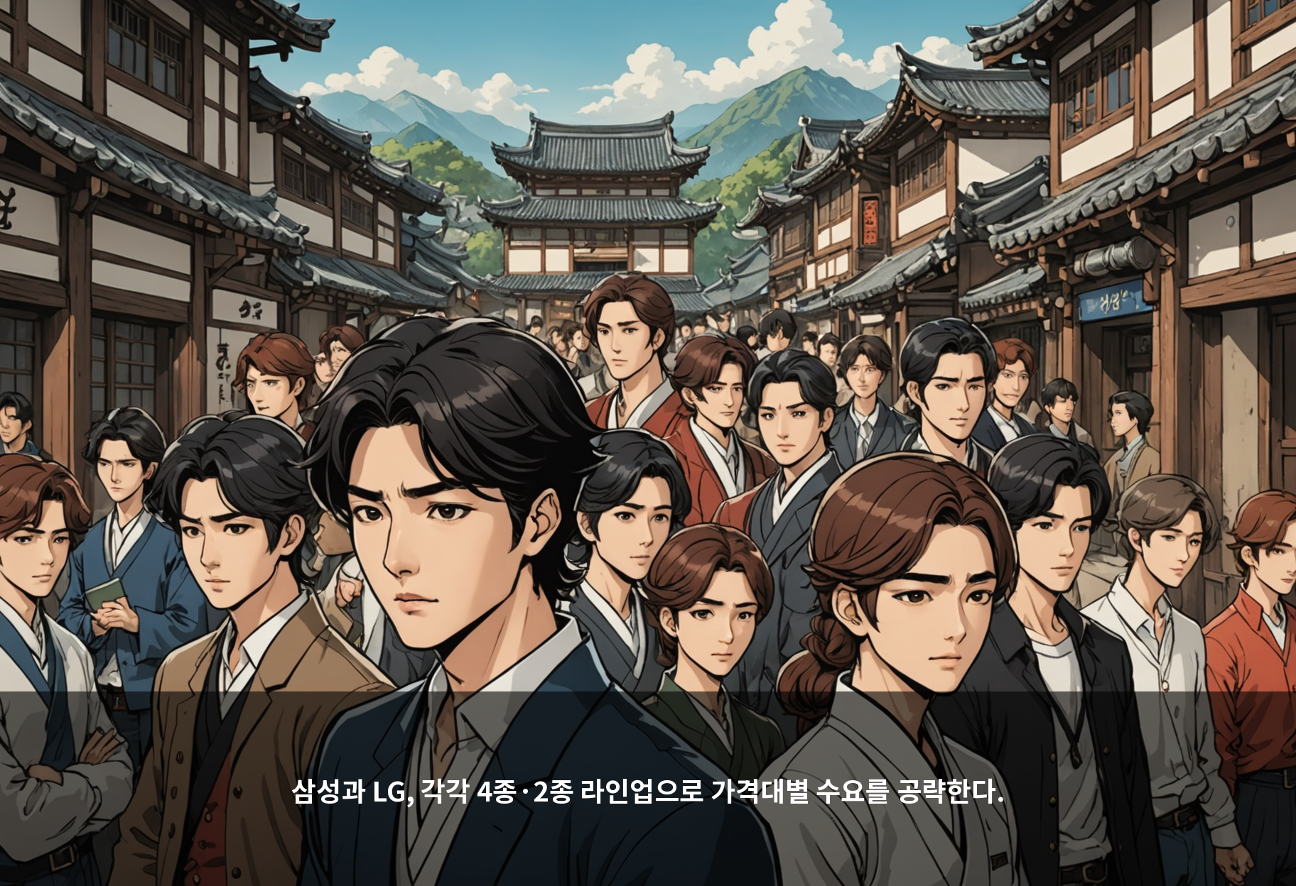 삼성과 LG, 각각 4종·2종 라인업으로 가격대별 수요를 공략한다.
