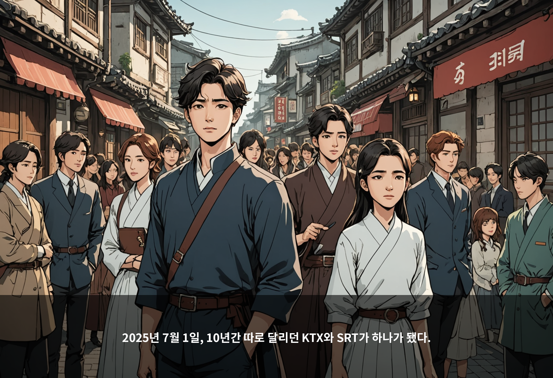 2025년 7월 1일, 10년간 따로 달리던 KTX와 SRT가 하나가 됐다.