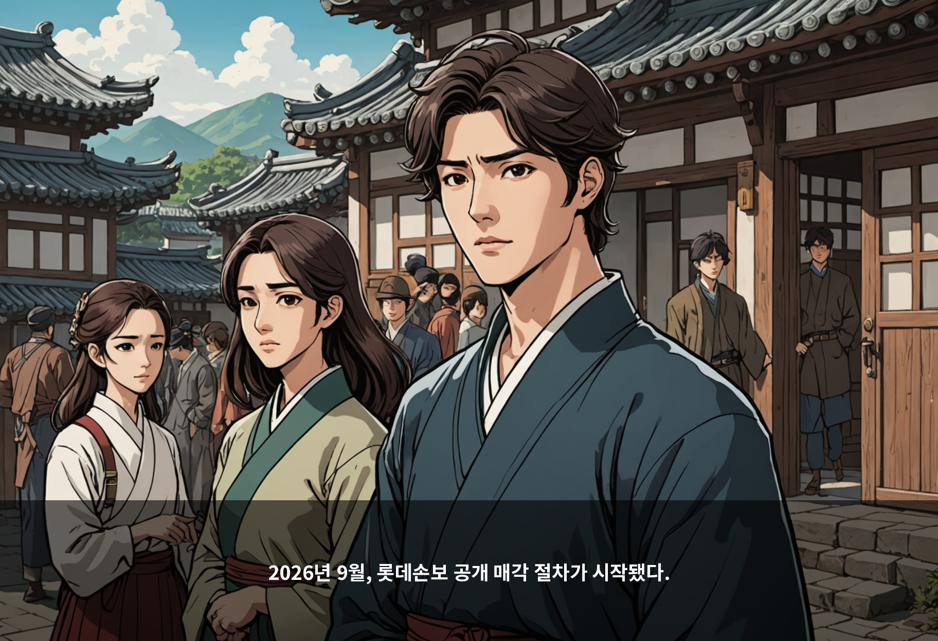 2026년 9월, 롯데손보 공개 매각 절차가 시작됐다.