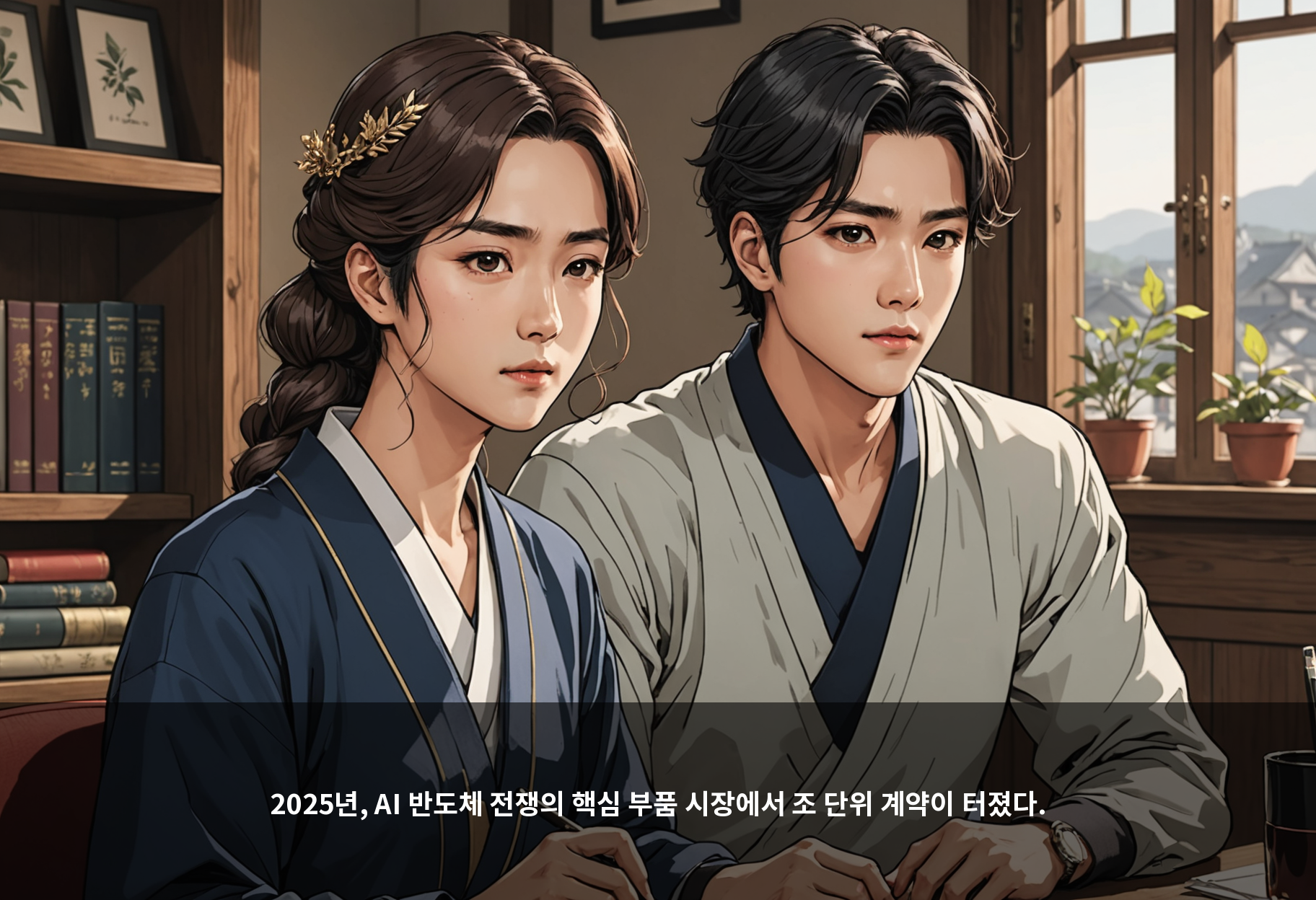 2025년, AI 반도체 전쟁의 핵심 부품 시장에서 조 단위 계약이 터졌다.