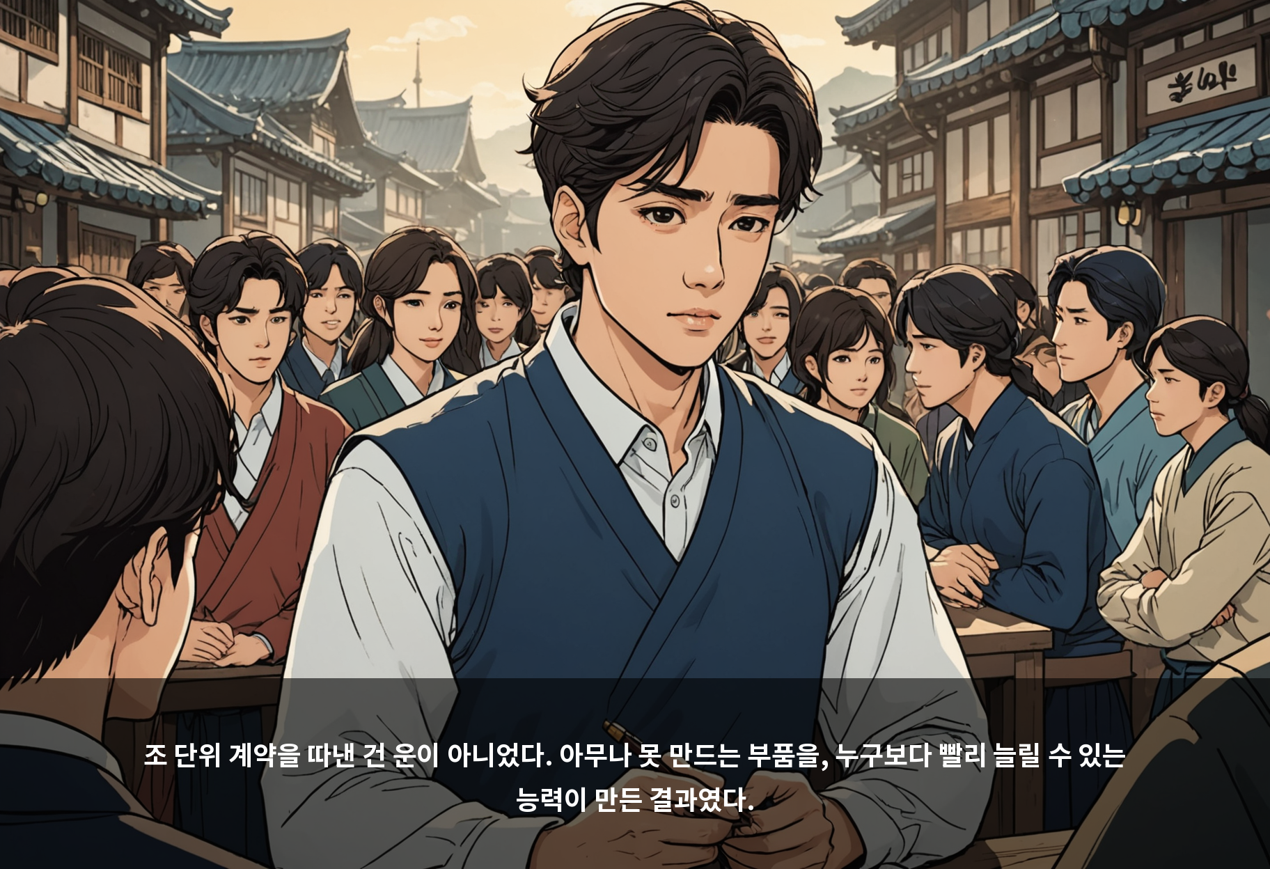 조 단위 계약을 따낸 건 운이 아니었다. 아무나 못 만드는 부품을, 누구보다 빨리 늘릴 수 있는 능력이 만든 결과였다.
