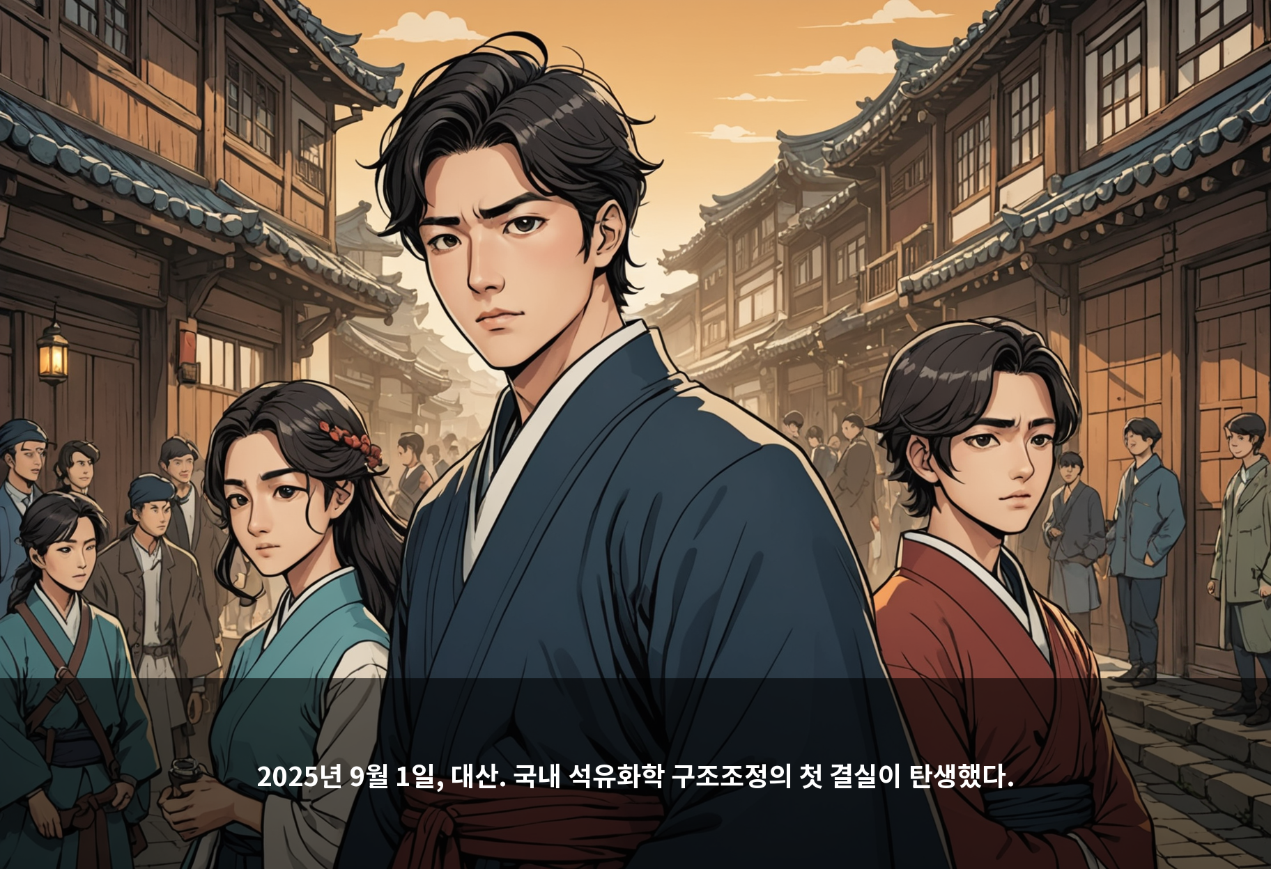 2025년 9월 1일, 대산. 국내 석유화학 구조조정의 첫 결실이 탄생했다.