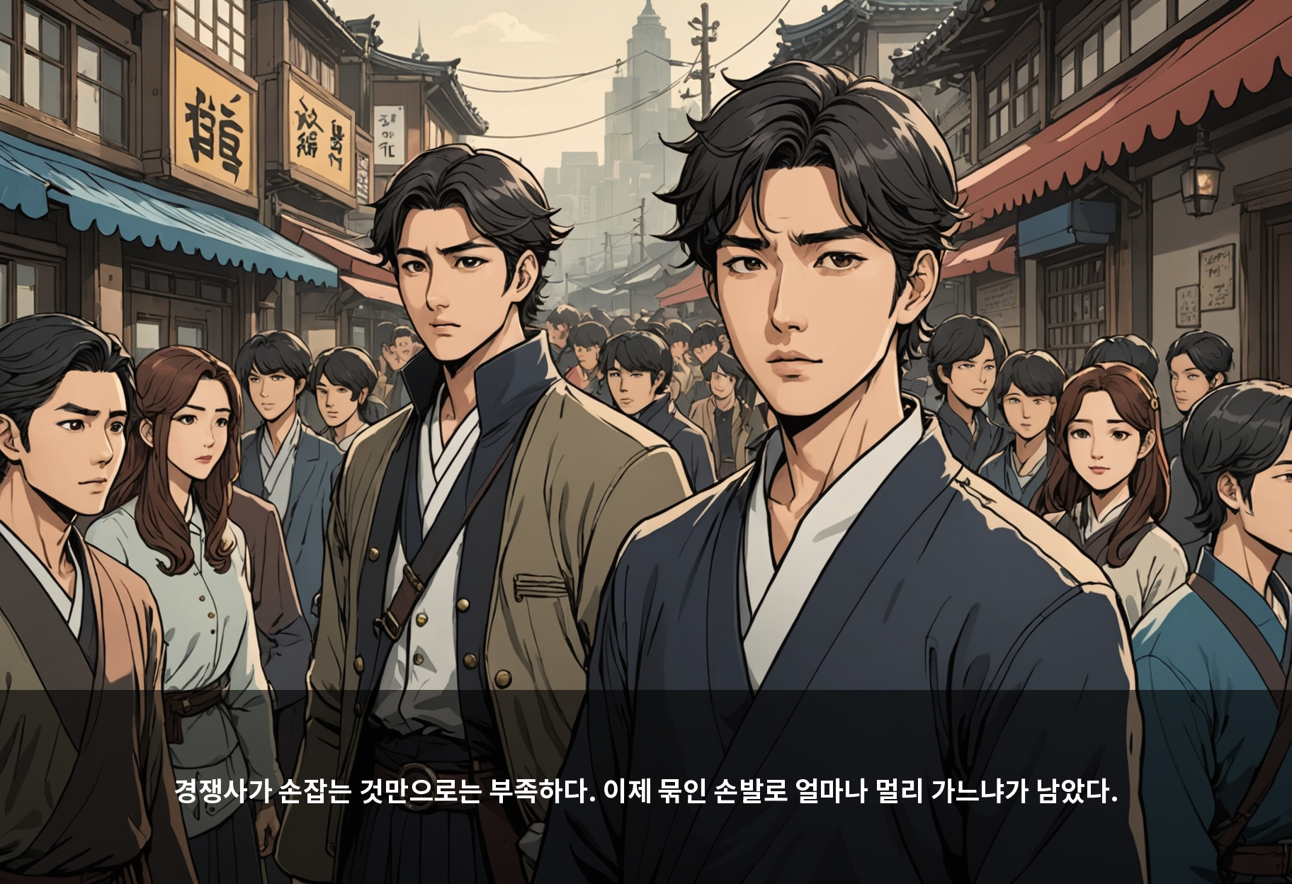 경쟁사가 손잡는 것만으로는 부족하다. 이제 묶인 손발로 얼마나 멀리 가느냐가 남았다.