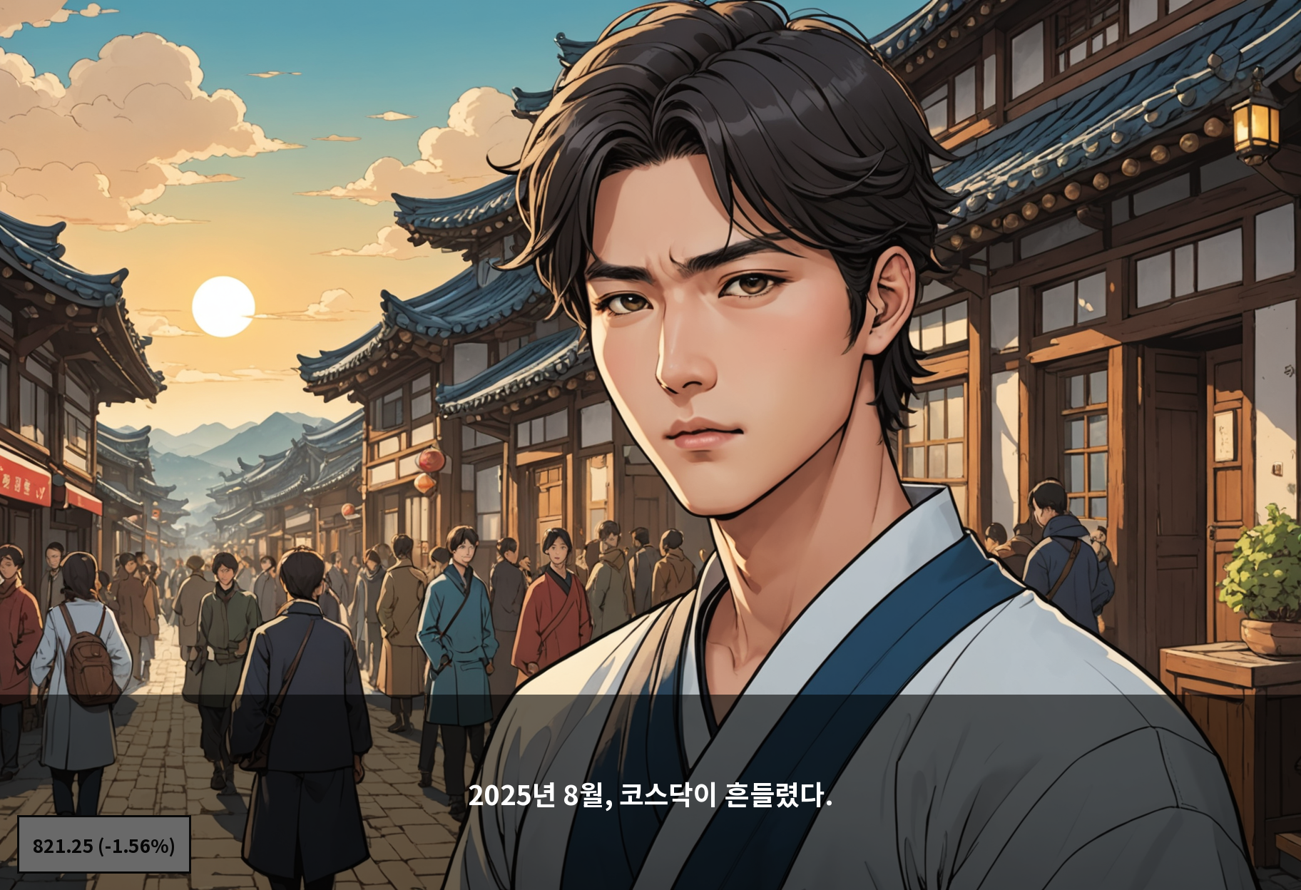 2025년 8월, 코스닥이 흔들렸다.
