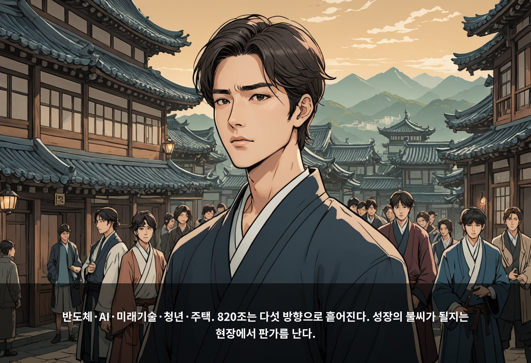 반도체·AI·미래기술·청년·주택. 820조는 다섯 방향으로 흩어진다. 성장의 불씨가 될지는 현장에서 판가름 난다.
