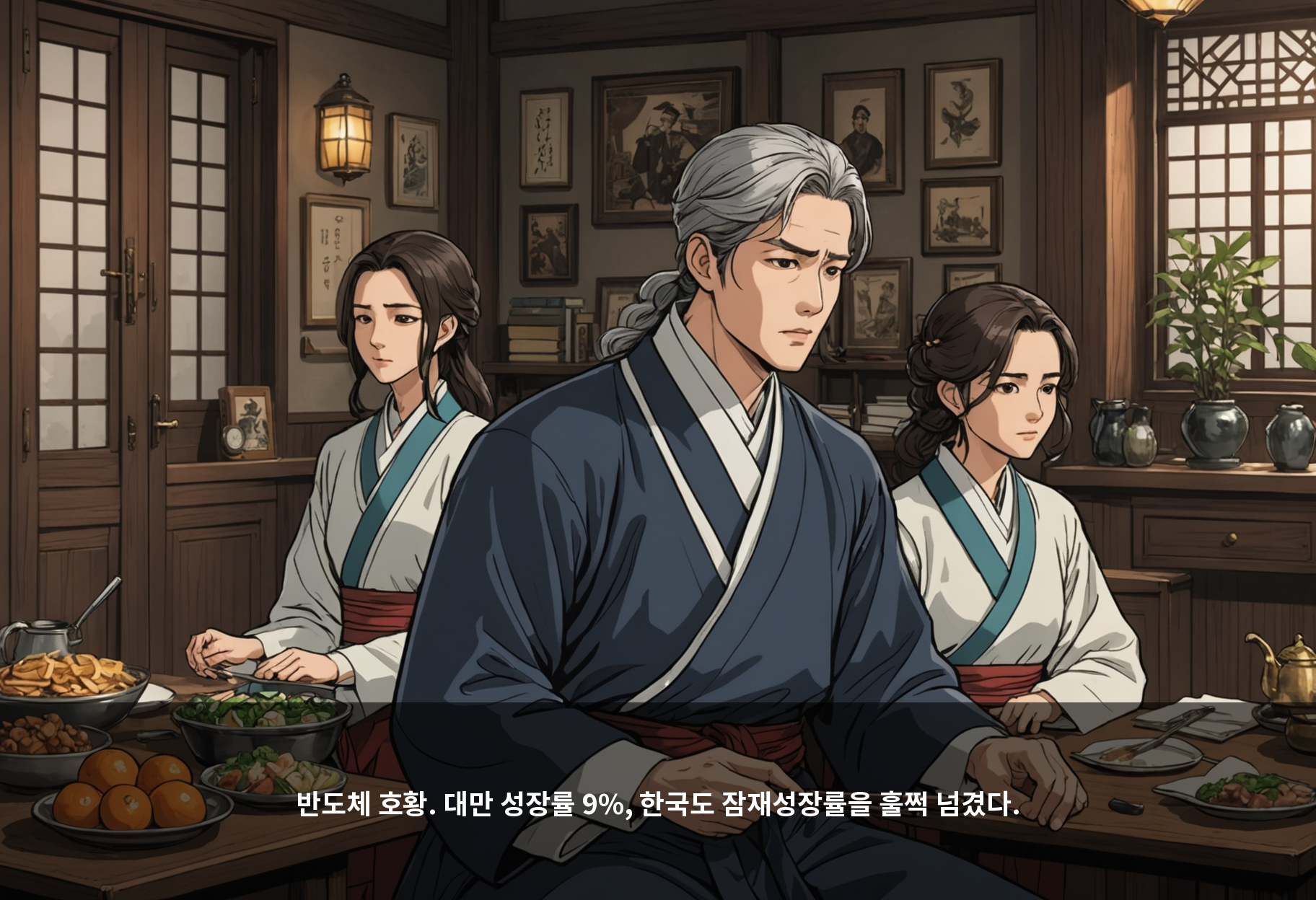 반도체 호황. 대만 성장률 9%, 한국도 잠재성장률을 훌쩍 넘겼다.