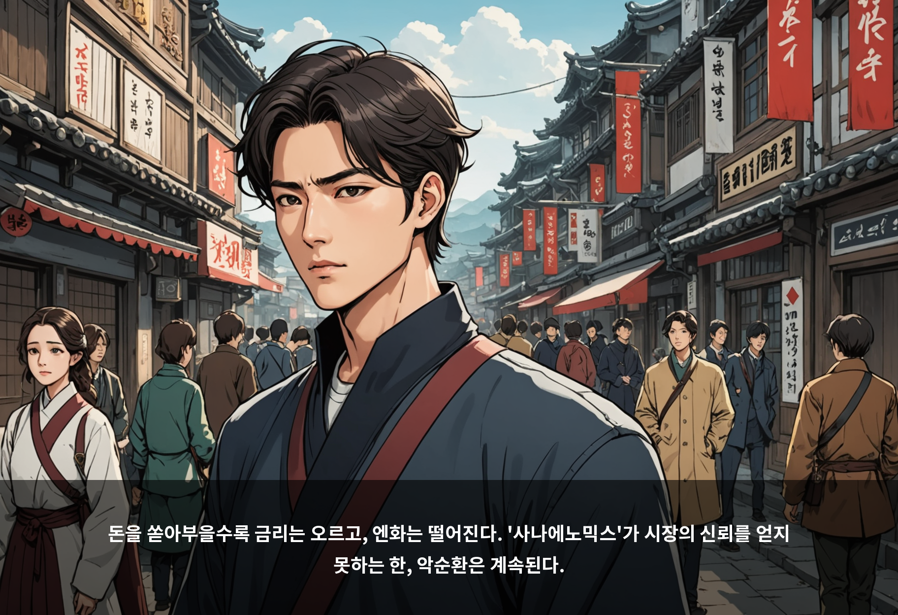 돈을 쏟아부을수록 금리는 오르고, 엔화는 떨어진다. '사나에노믹스'가 시장의 신뢰를 얻지 못하는 한, 악순환은 계속된다.