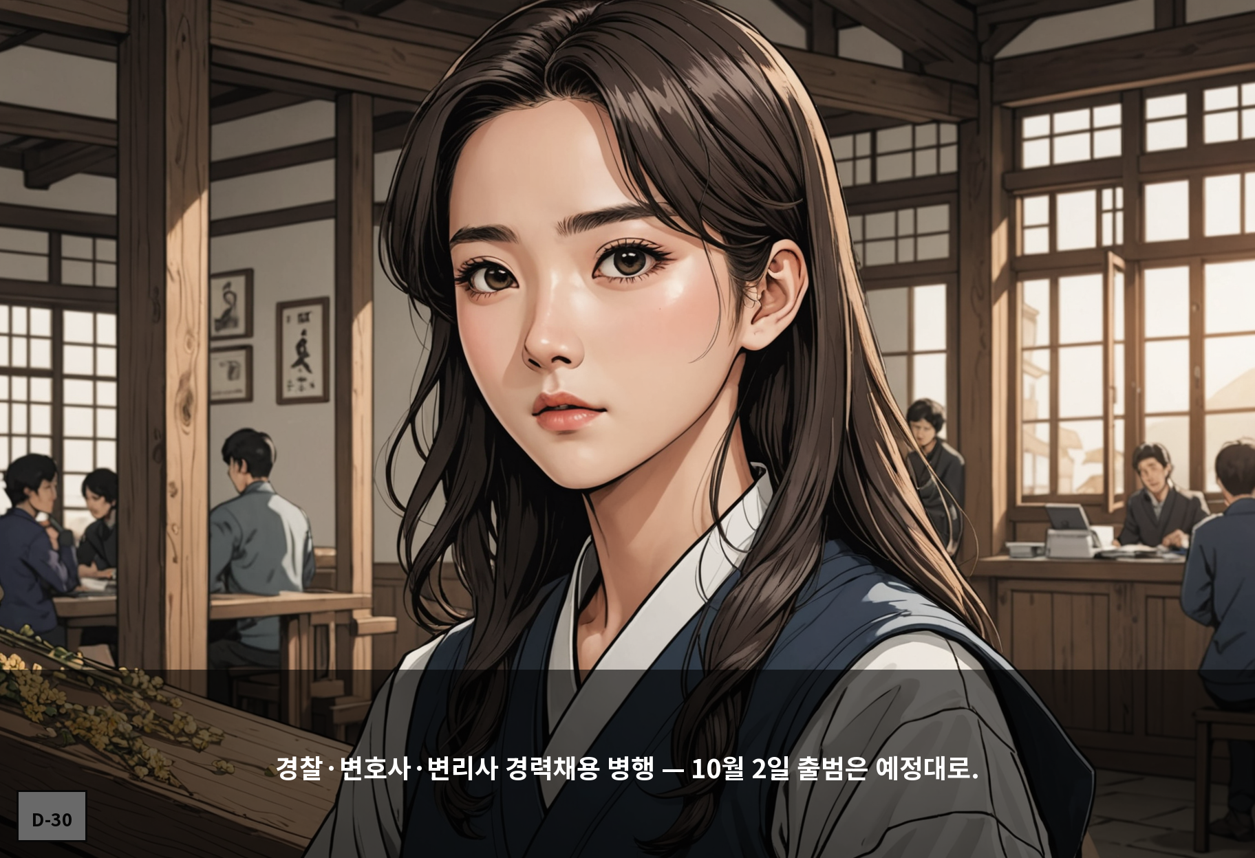 경찰·변호사·변리사 경력채용 병행 — 10월 2일 출범은 예정대로.