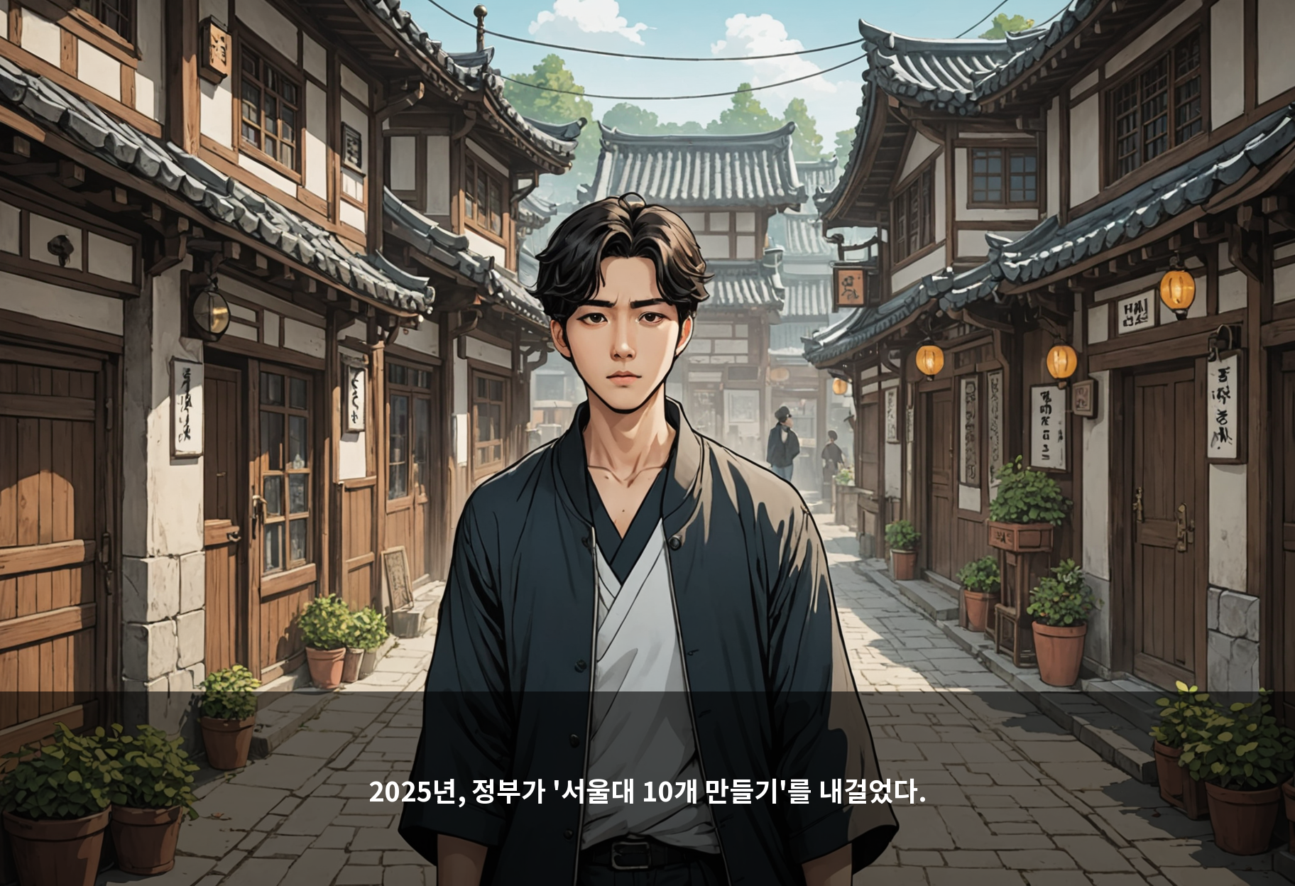 2025년, 정부가 '서울대 10개 만들기'를 내걸었다.