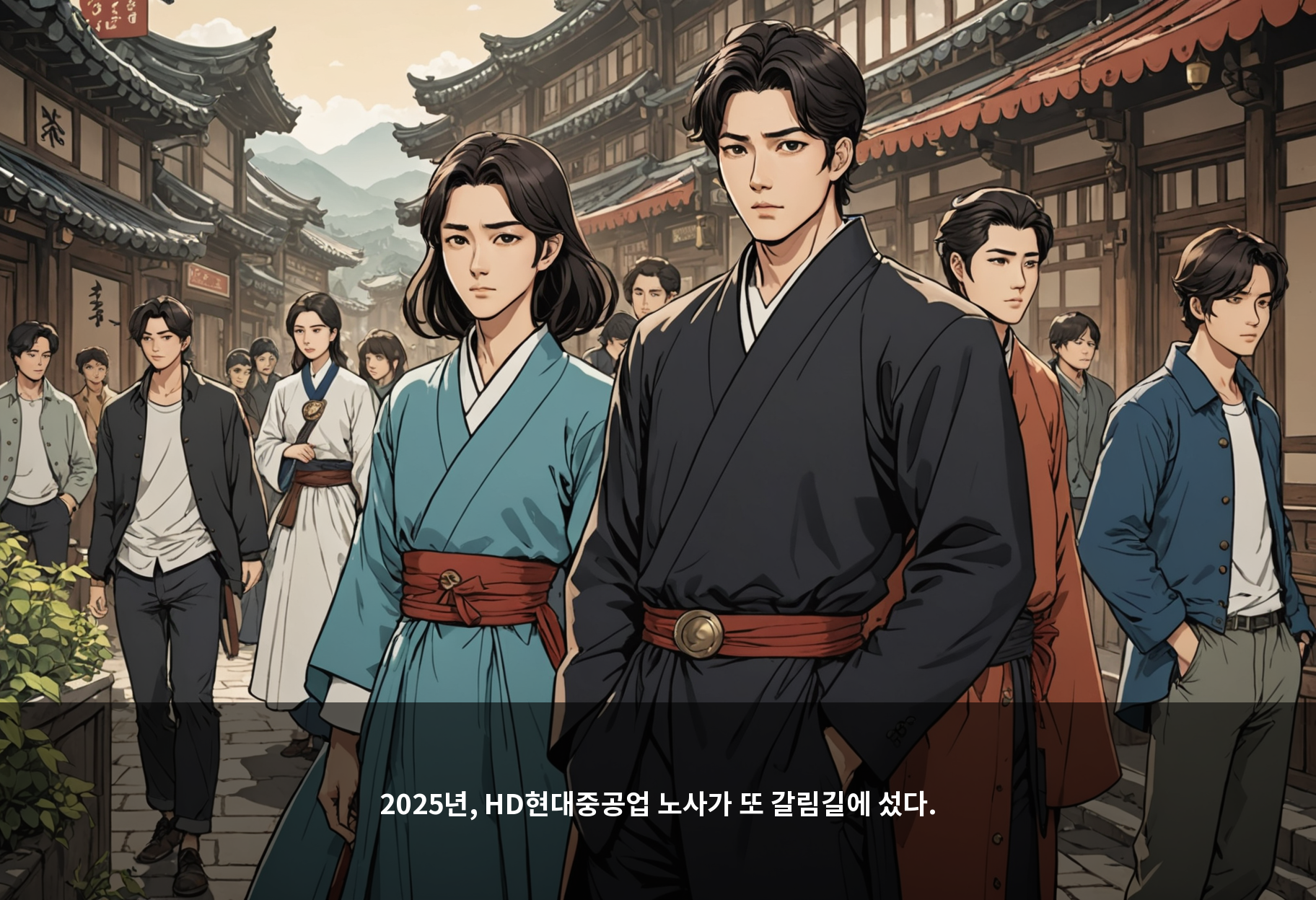 2025년, HD현대중공업 노사가 또 갈림길에 섰다.