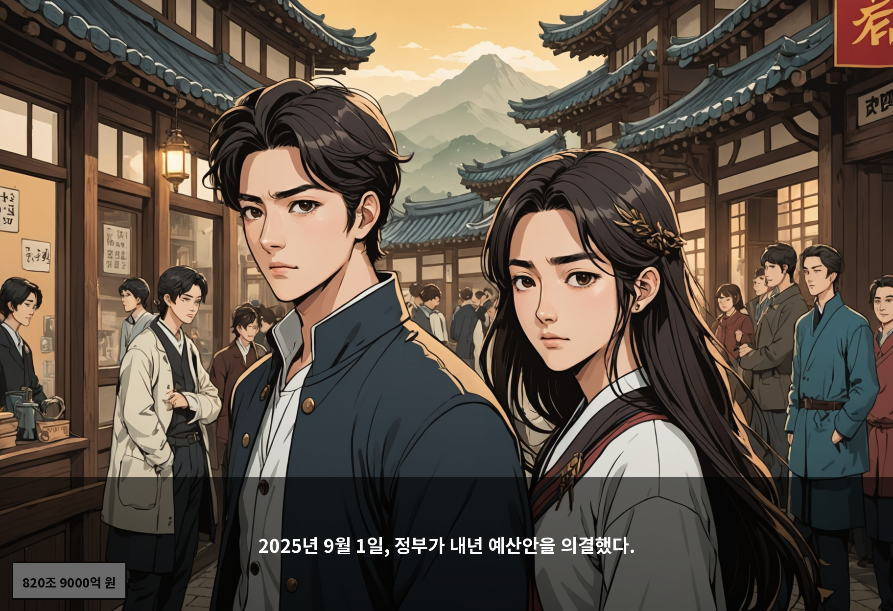 2025년 9월 1일, 정부가 내년 예산안을 의결했다.