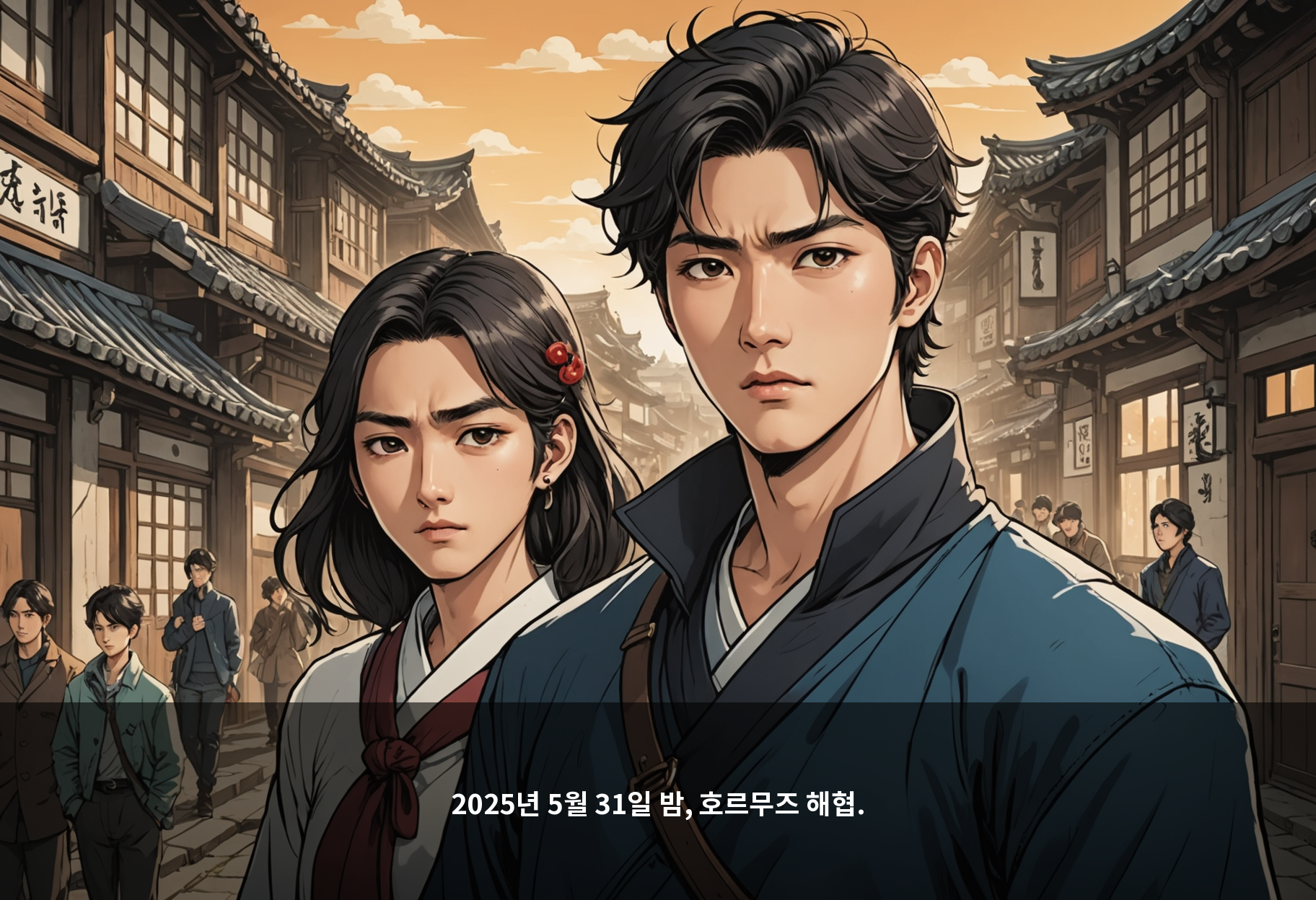 2025년 5월 31일 밤, 호르무즈 해협.