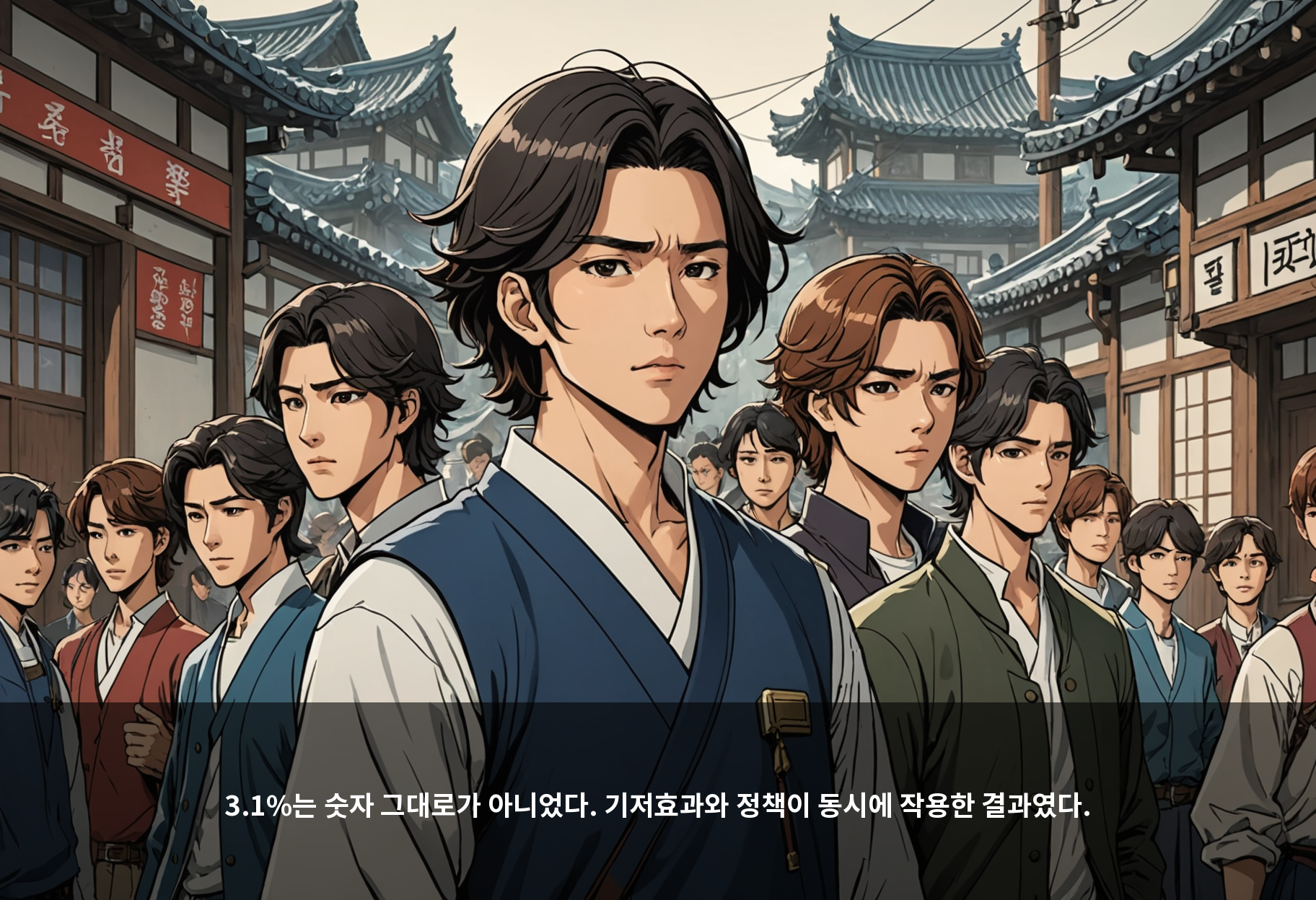 3.1%는 숫자 그대로가 아니었다. 기저효과와 정책이 동시에 작용한 결과였다.