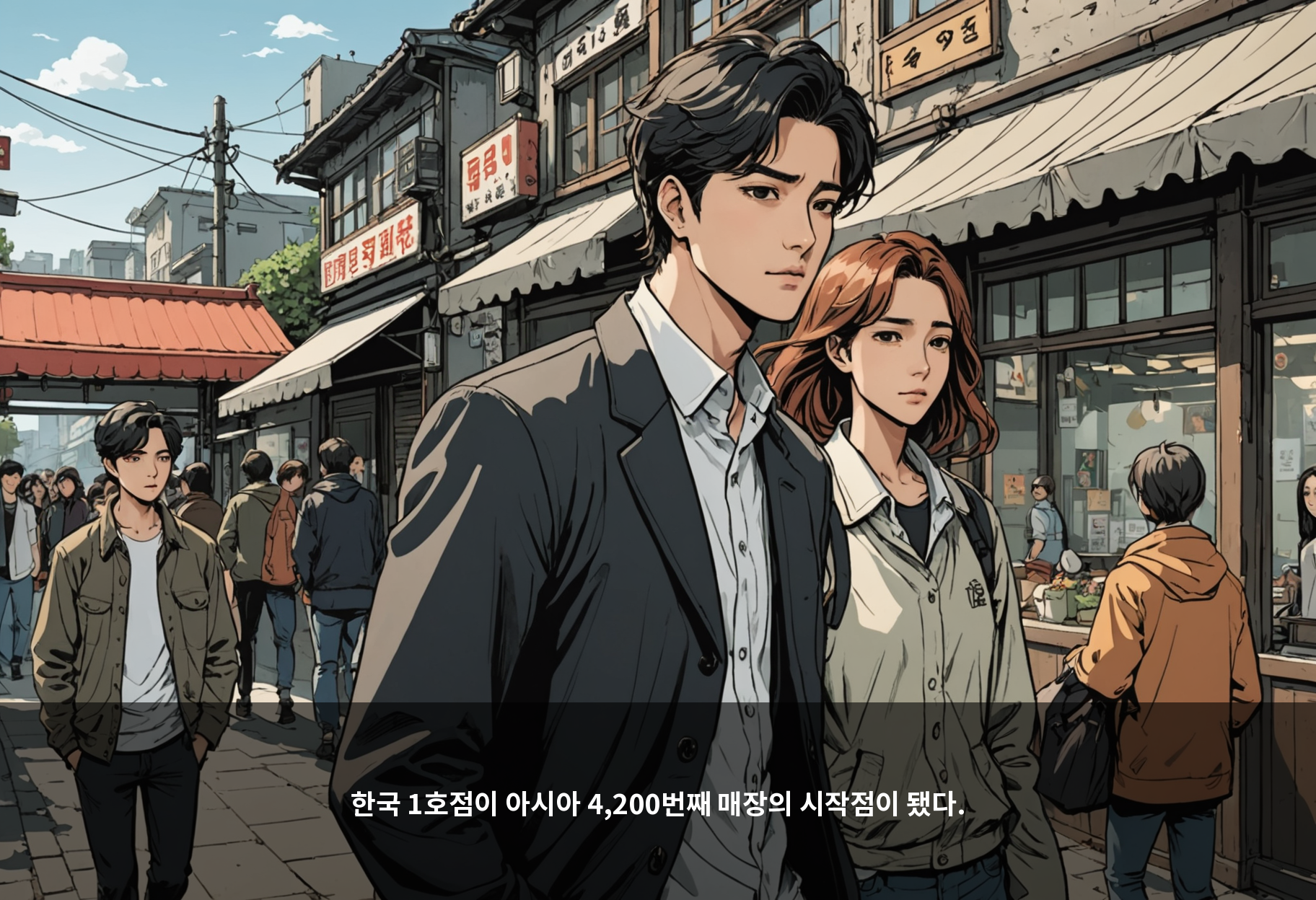 한국 1호점이 아시아 4,200번째 매장의 시작점이 됐다.