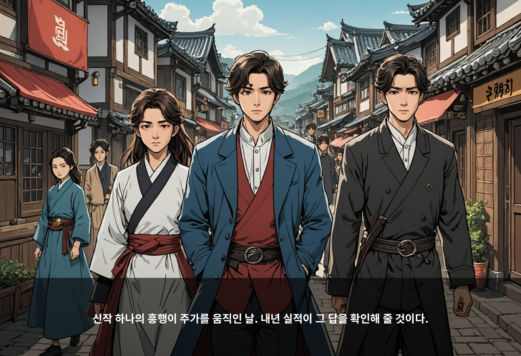신작 하나의 흥행이 주가를 움직인 날. 내년 실적이 그 답을 확인해 줄 것이다.