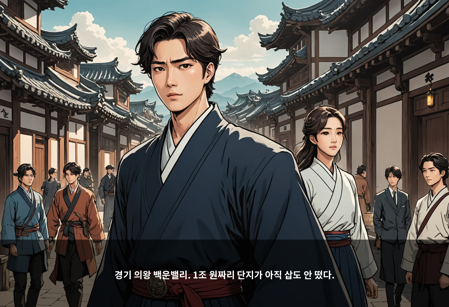 경기 의왕 백운밸리. 1조 원짜리 단지가 아직 삽도 안 떴다.