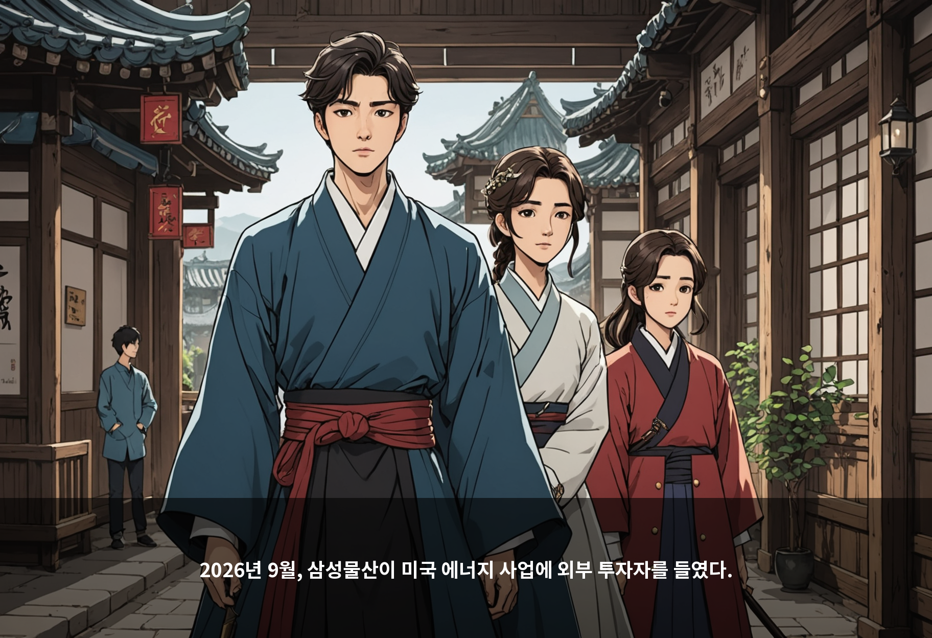 2026년 9월, 삼성물산이 미국 에너지 사업에 외부 투자자를 들였다.