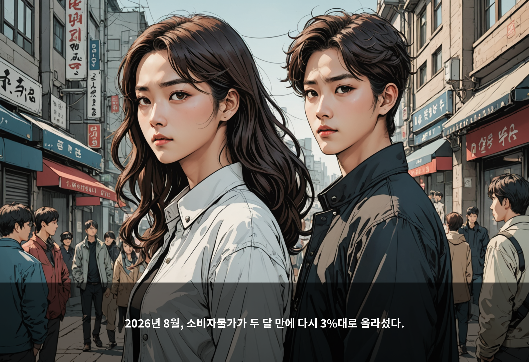 물가가 다시 3%대로 오른 건 착시인가, 진짜 오른 건가
