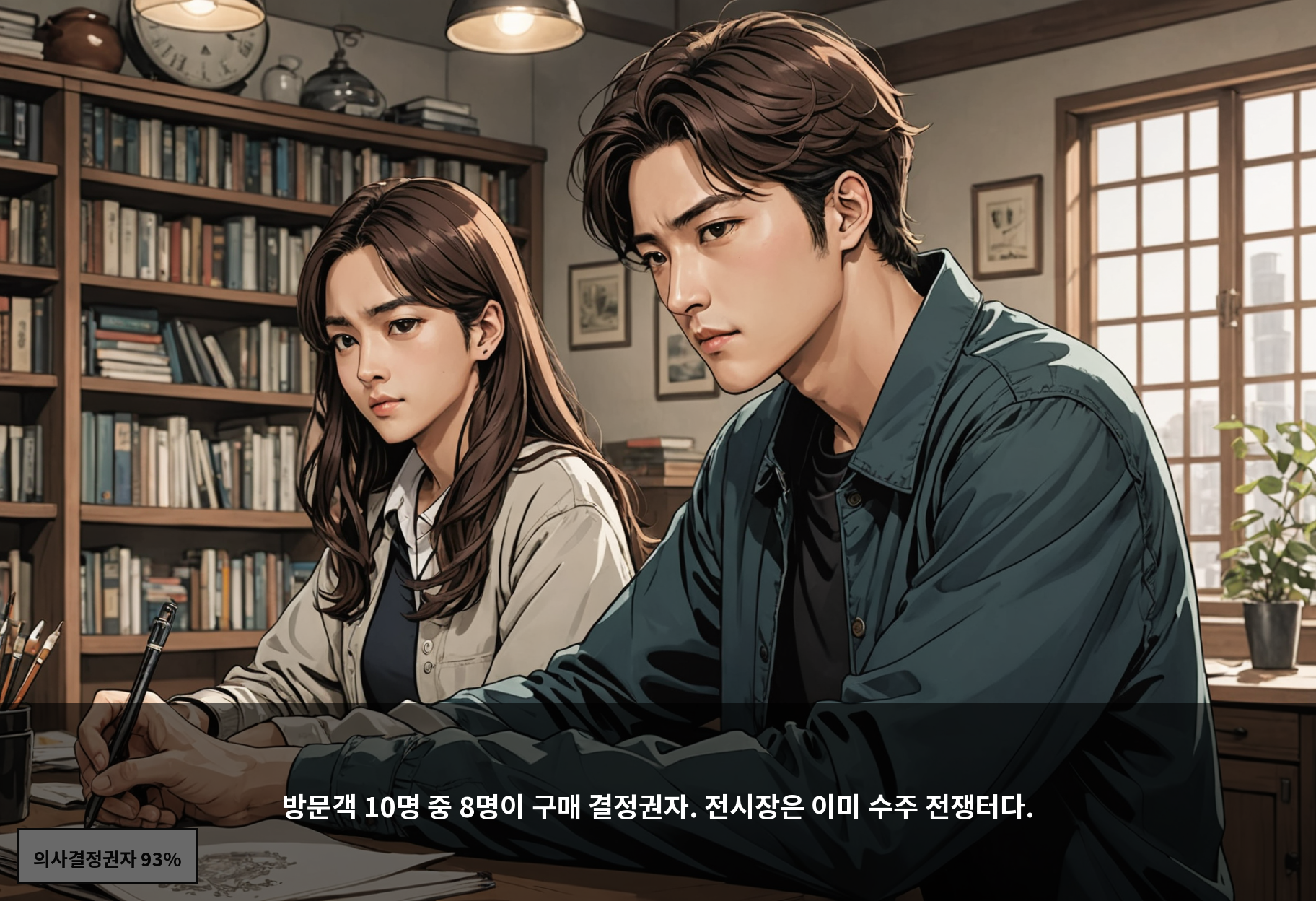 방문객 10명 중 8명이 구매 결정권자. 전시장은 이미 수주 전쟁터다.