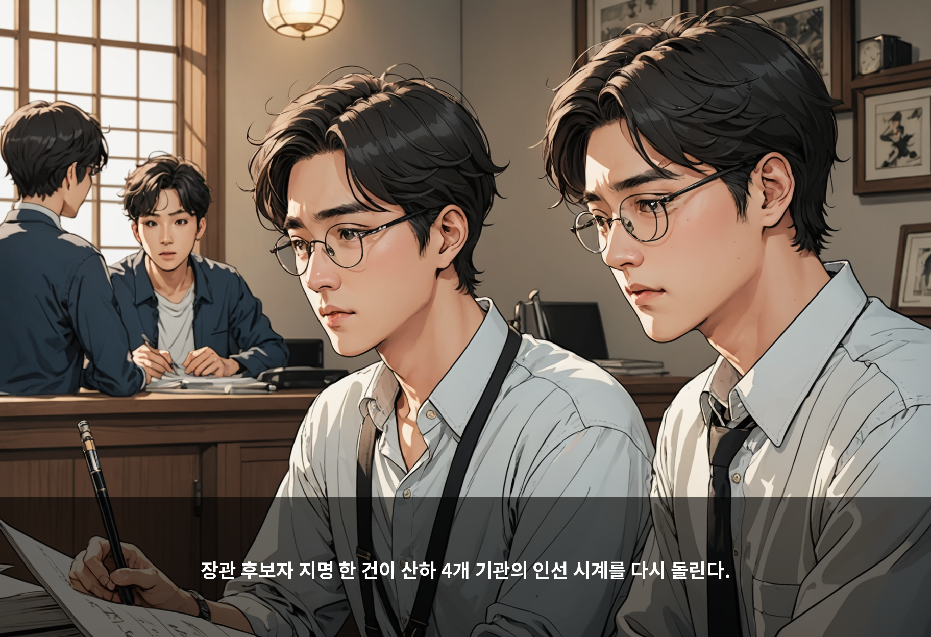 장관 후보자 지명 한 건이 산하 4개 기관의 인선 시계를 다시 돌린다.