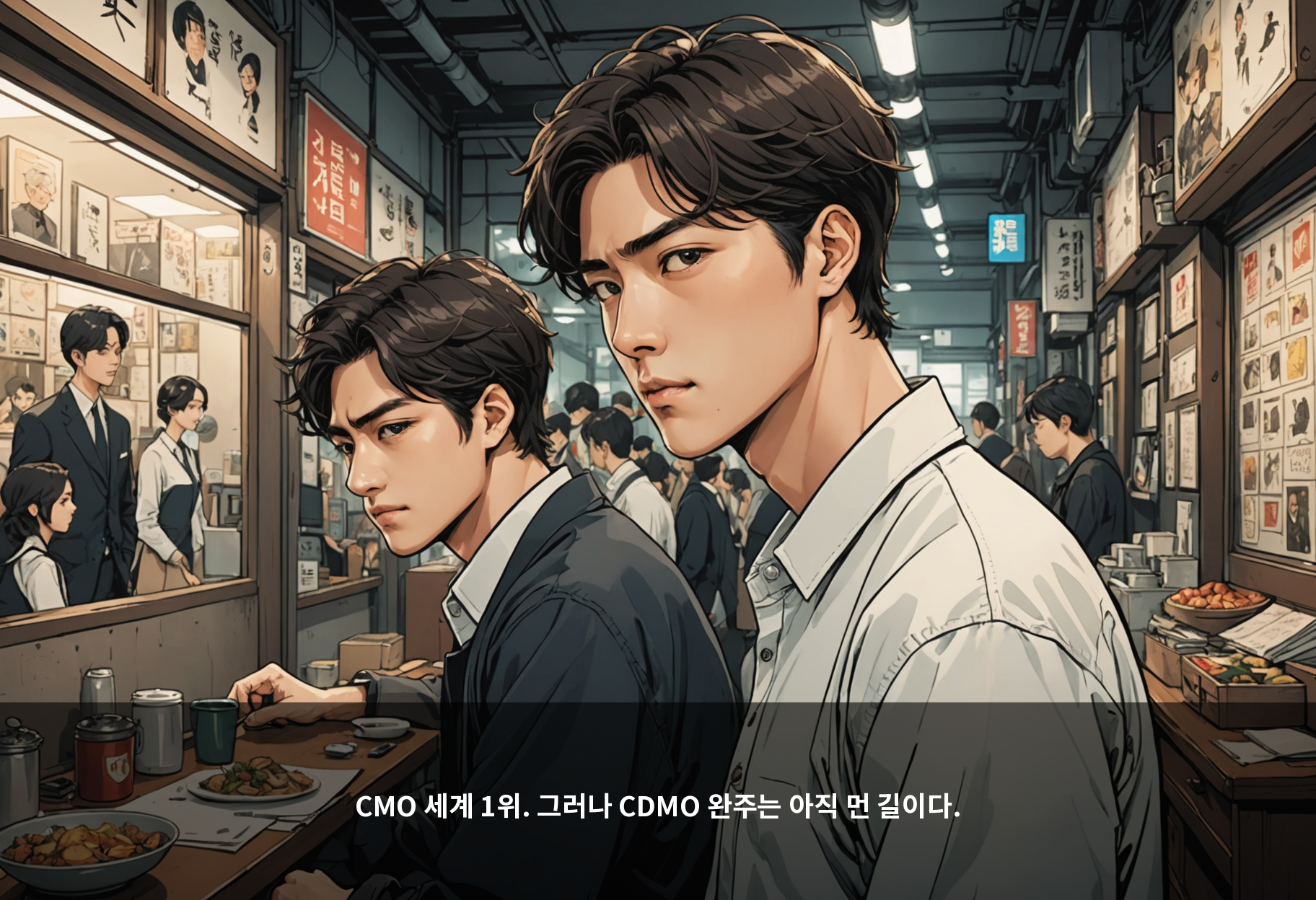 CMO 세계 1위. 그러나 CDMO 완주는 아직 먼 길이다.