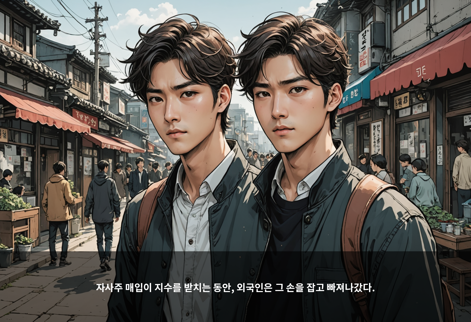 자사주 매입이 지수를 받치는 동안, 외국인은 그 손을 잡고 빠져나갔다.