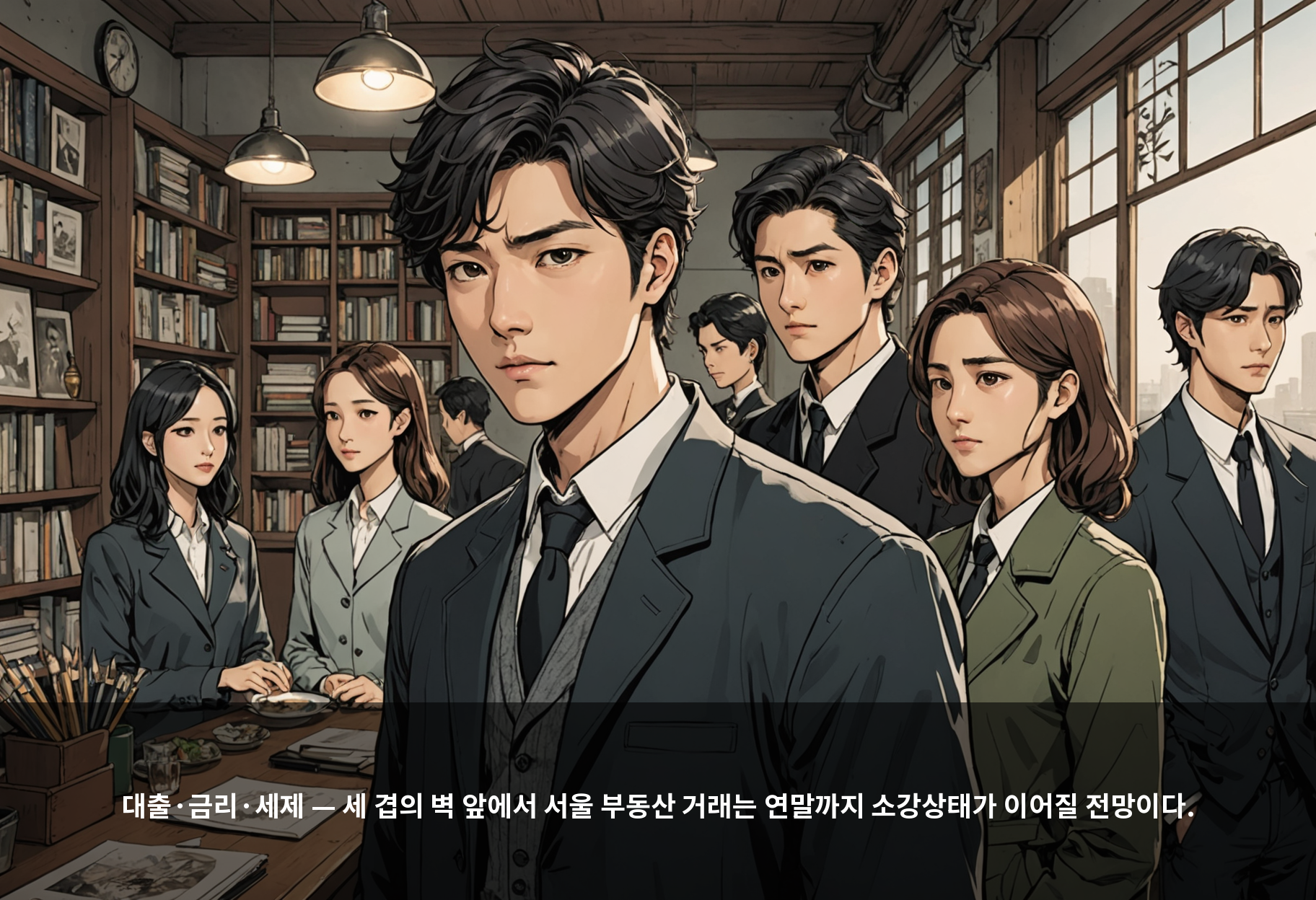 대출·금리·세제 — 세 겹의 벽 앞에서 서울 부동산 거래는 연말까지 소강상태가 이어질 전망이다.
