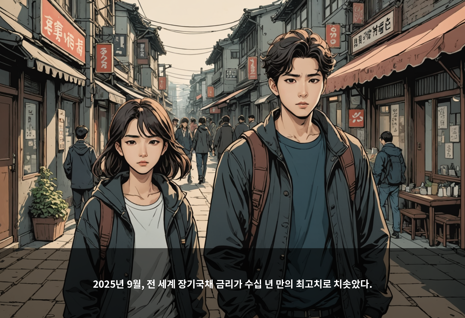 2025년 9월, 전 세계 장기국채 금리가 수십 년 만의 최고치로 치솟았다.