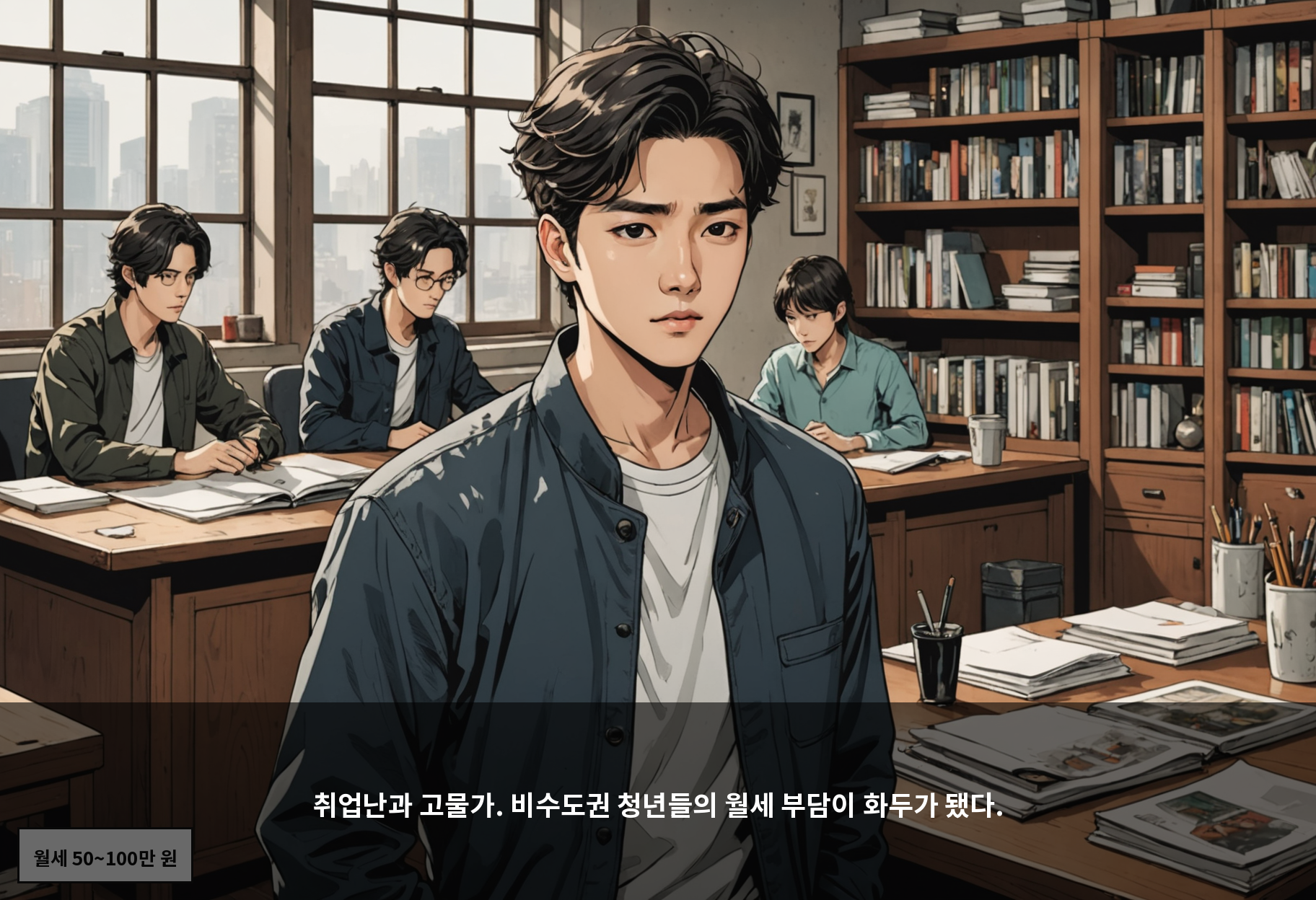 취업난과 고물가. 비수도권 청년들의 월세 부담이 화두가 됐다.