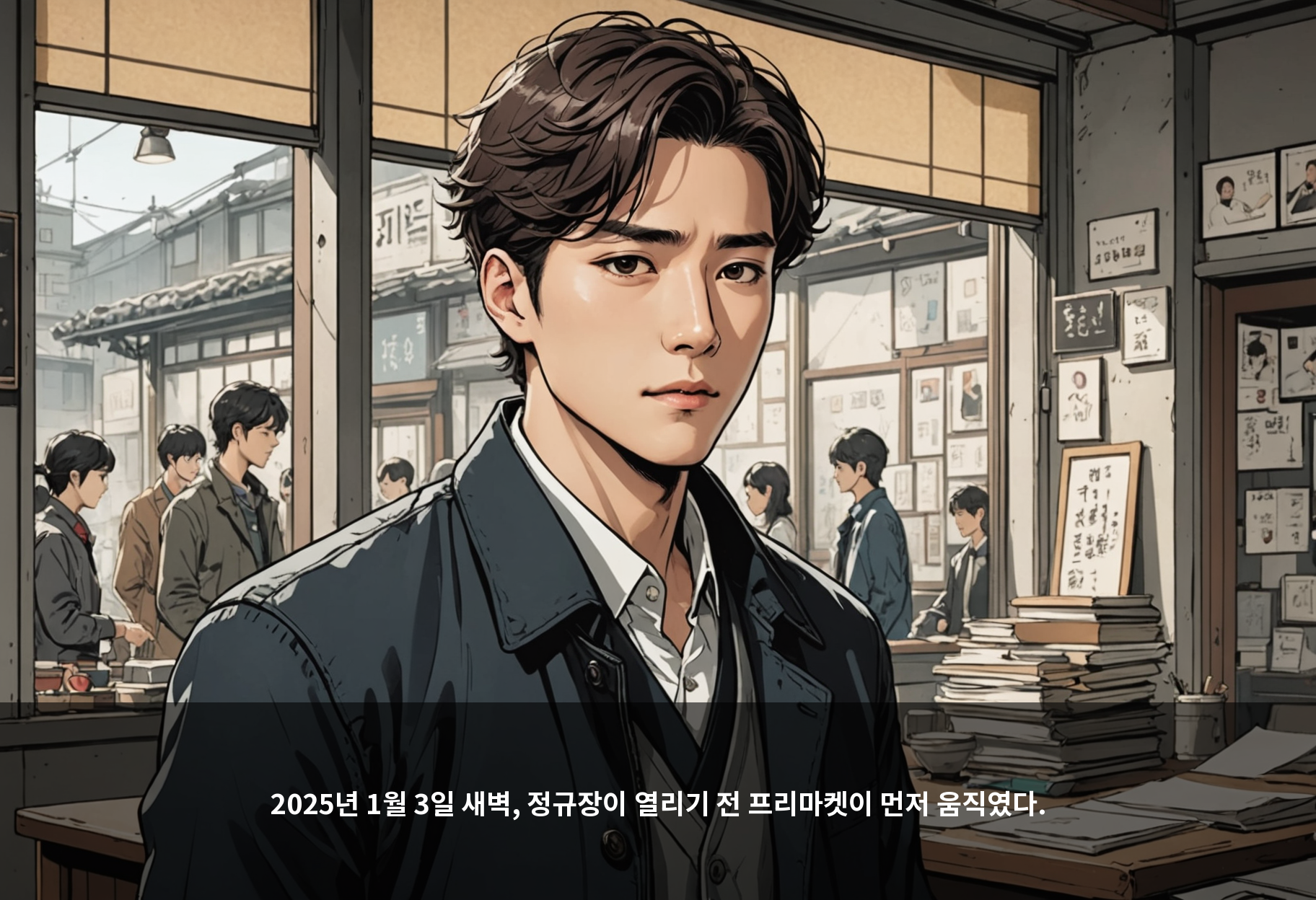 2025년 1월 3일 새벽, 정규장이 열리기 전 프리마켓이 먼저 움직였다.