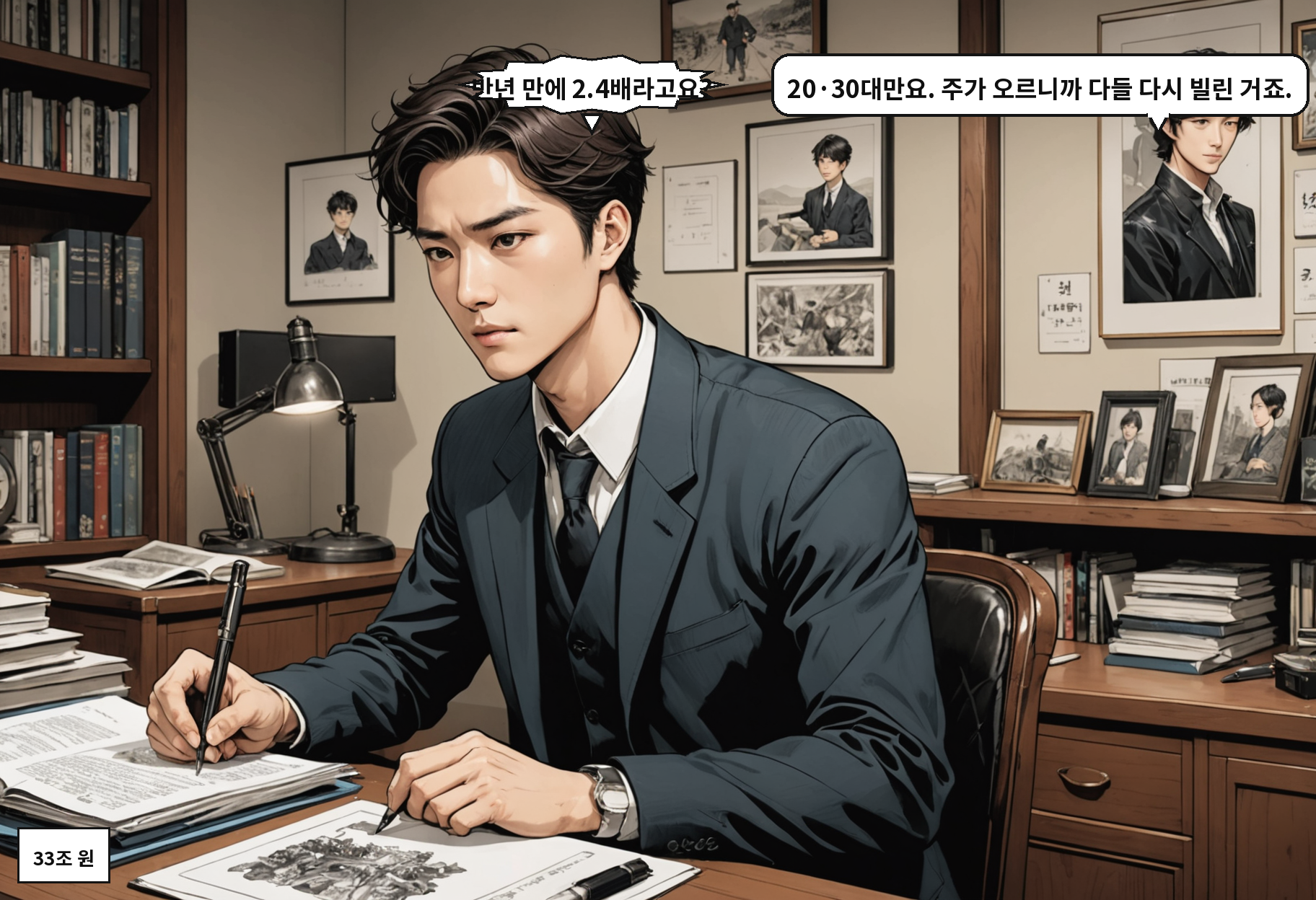 A: 반년 만에 2.4배라고요? B: 20·30대만요. 주가 오르니까 다들 다시 빌린 거죠.