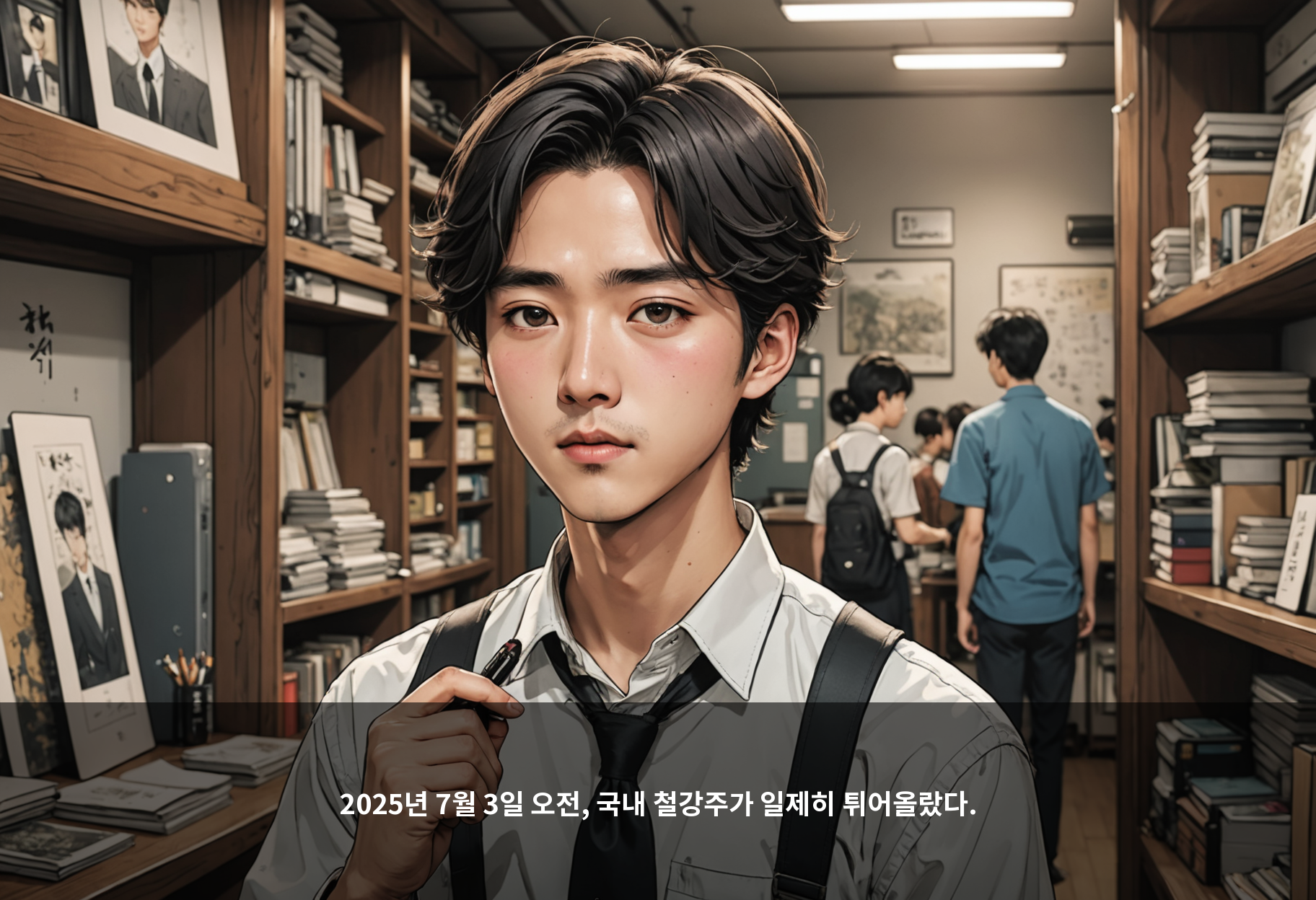트럼프 발언 하나가 왜 한국 철강주를 흔들었나
