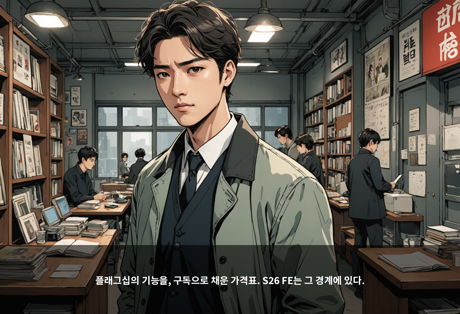 플래그십의 기능을, 구독으로 채운 가격표. S26 FE는 그 경계에 있다.