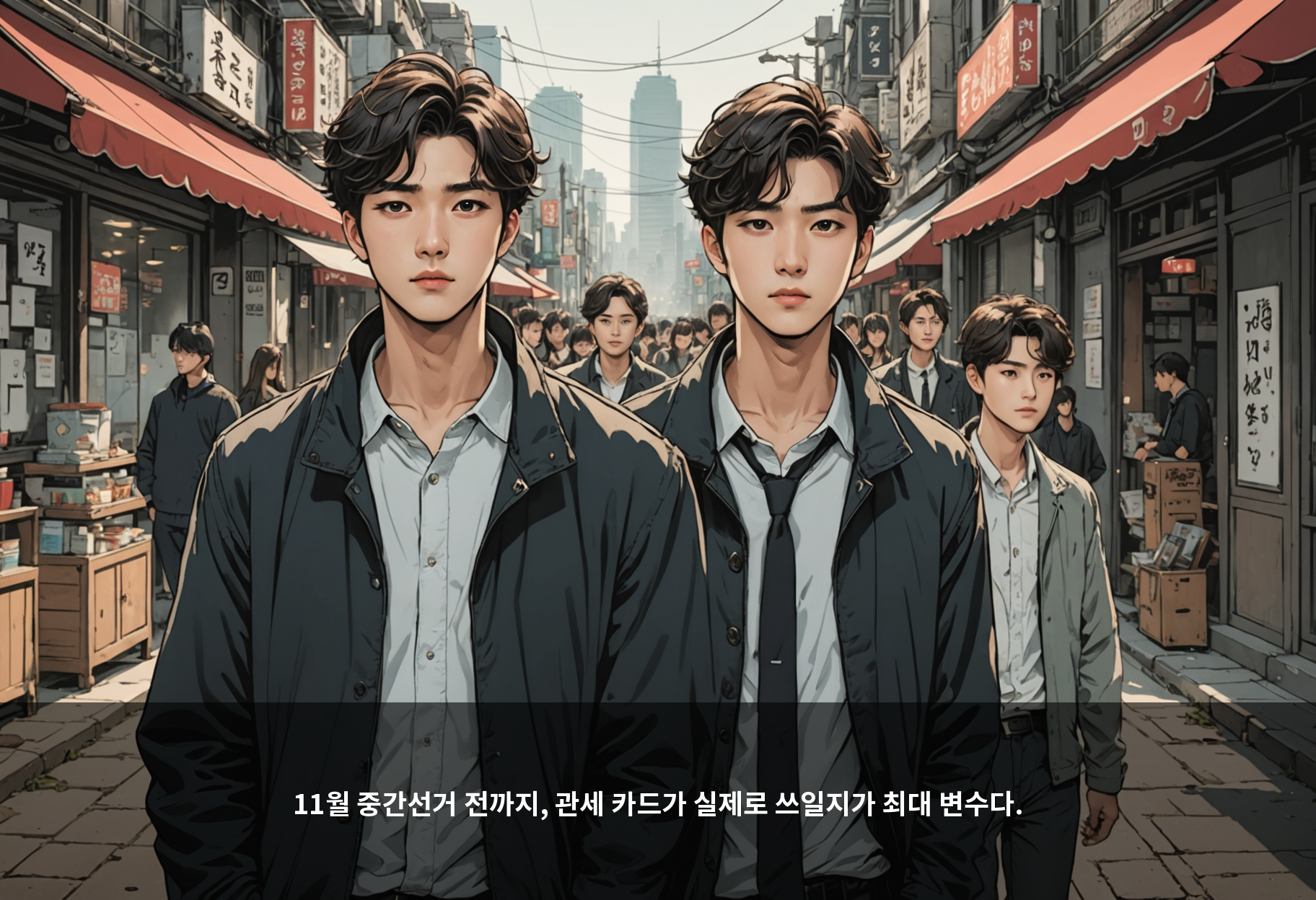 11월 중간선거 전까지, 관세 카드가 실제로 쓰일지가 최대 변수다.