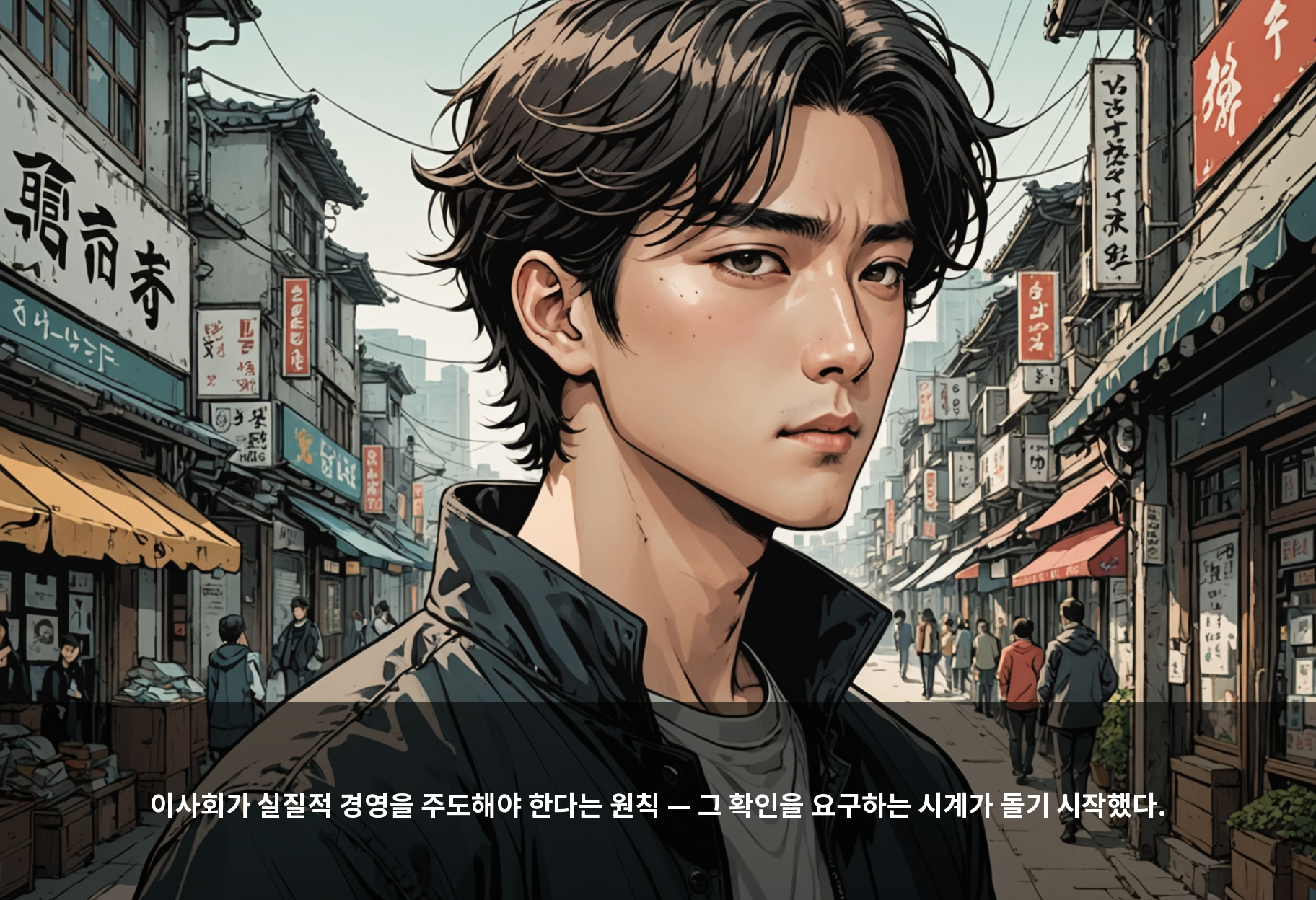 이사회가 실질적 경영을 주도해야 한다는 원칙 — 그 확인을 요구하는 시계가 돌기 시작했다.