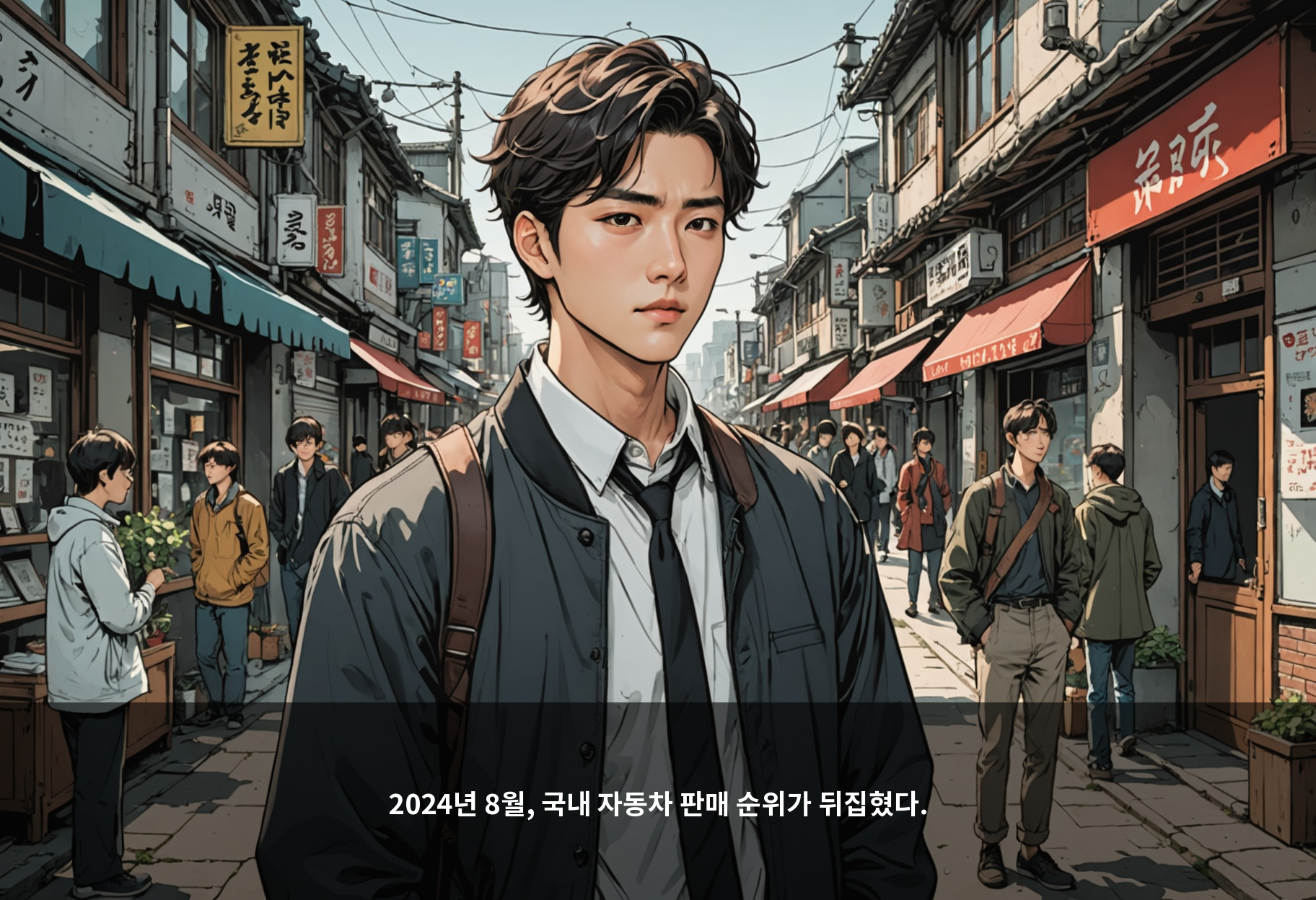 2024년 8월, 국내 자동차 판매 순위가 뒤집혔다.