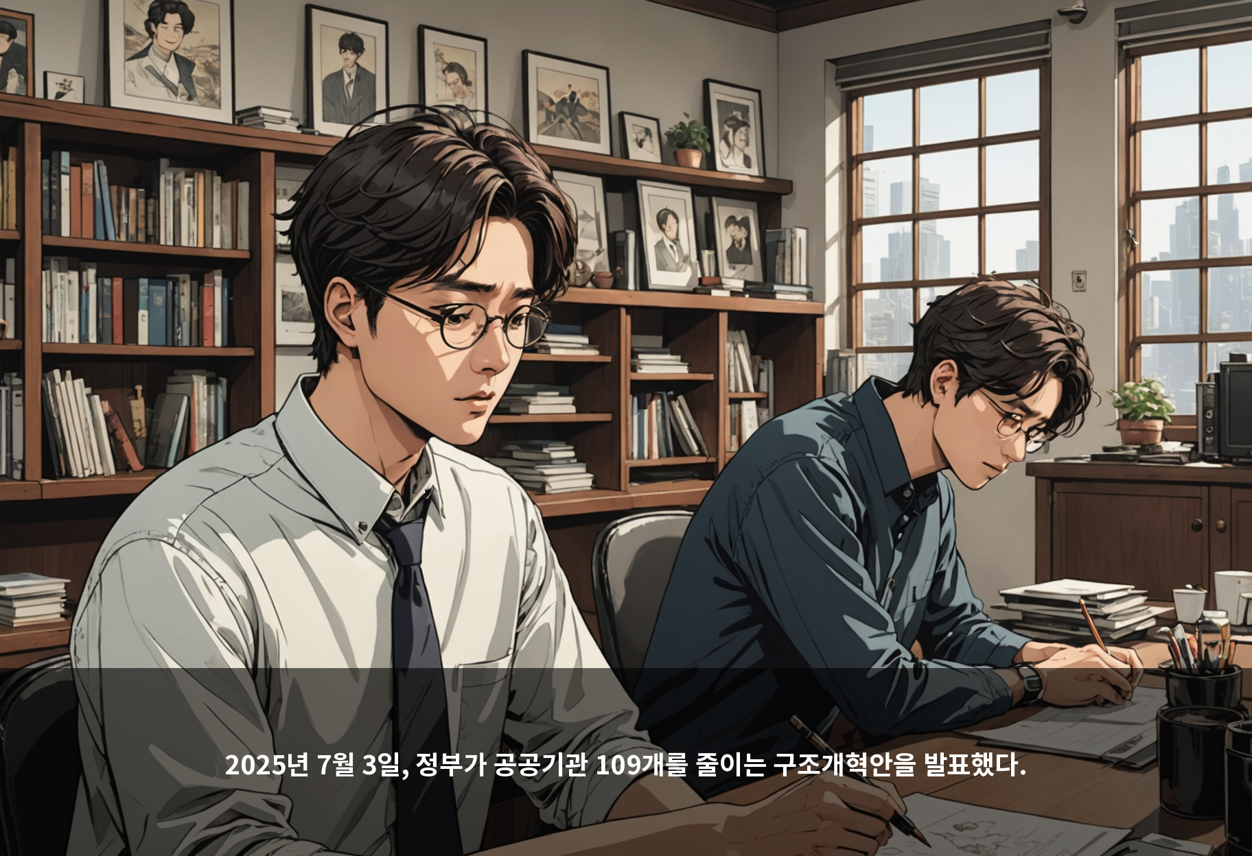 2025년 7월 3일, 정부가 공공기관 109개를 줄이는 구조개혁안을 발표했다.