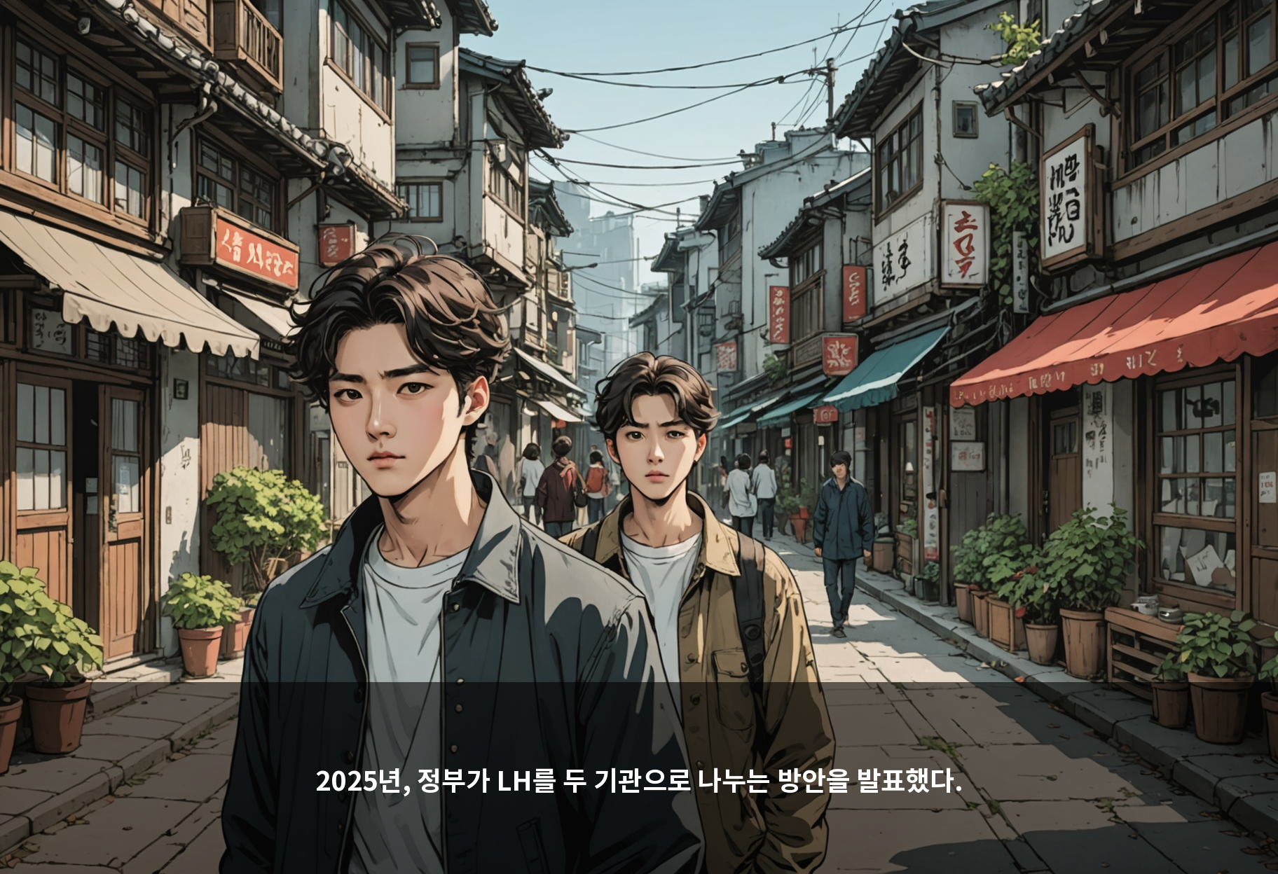 LH가 둘로 나뉜다.